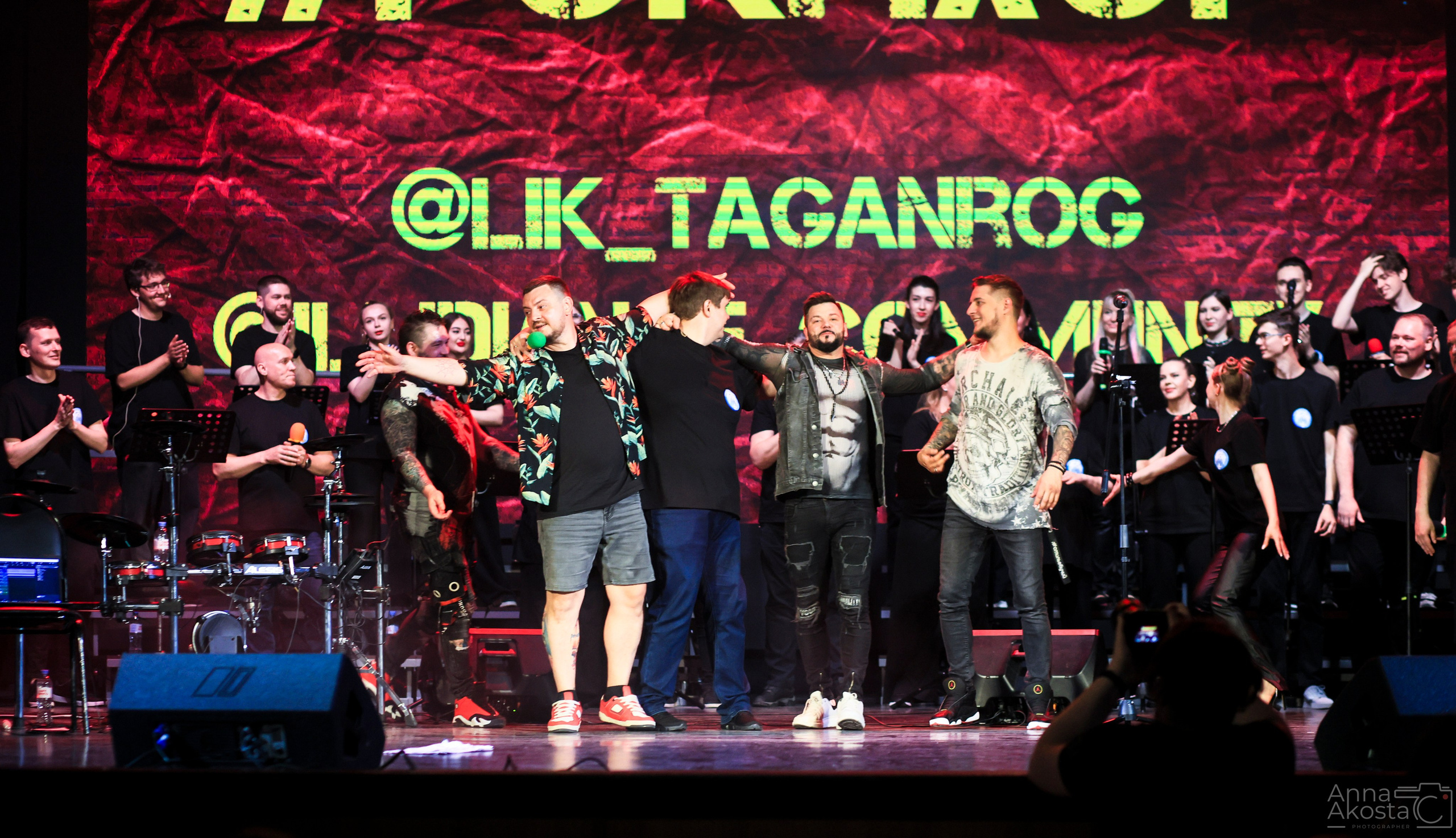 РОК’Н'ХОР — концерт хора ЛИК и группы ILLIDIANCE. Анна Акоста: фотограф в Санкт-Петербурге и Таганроге