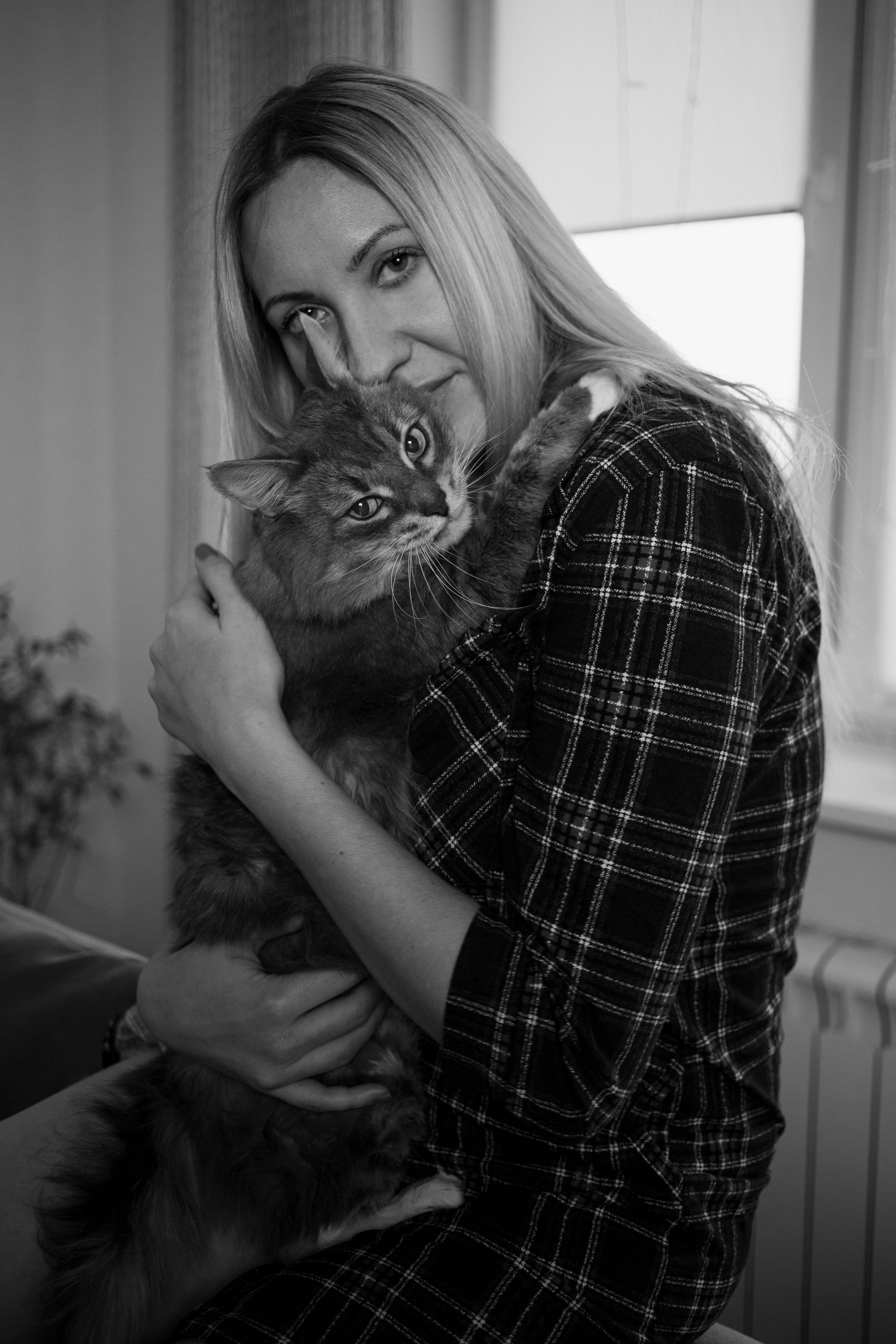 Юля (домашняя съемка). Женский портретный фотограф в Москве Анастасия Карпова