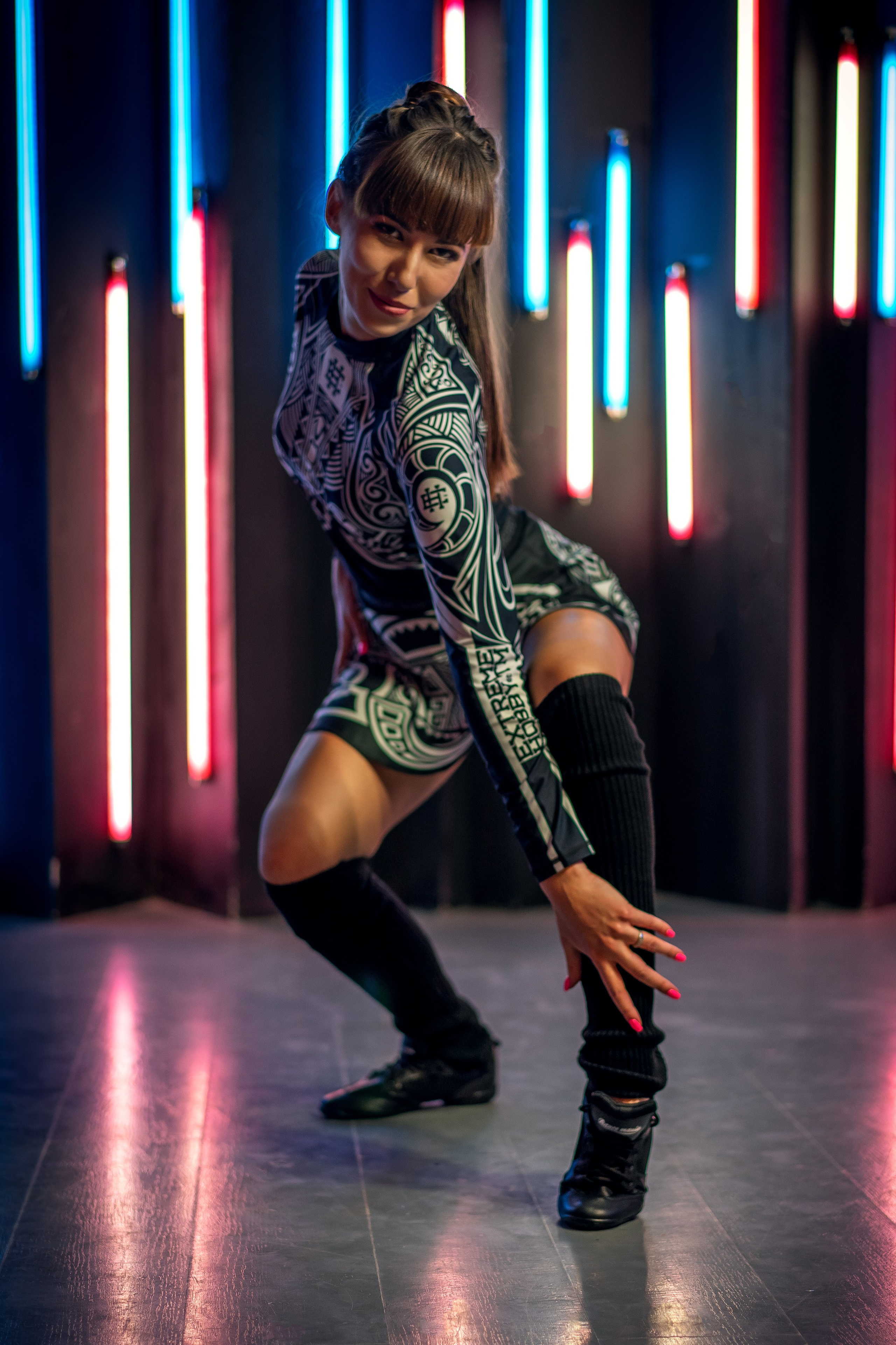 Фотосессия в студии с огнями. Фотограф Екатеринбург Кокшарова Александра