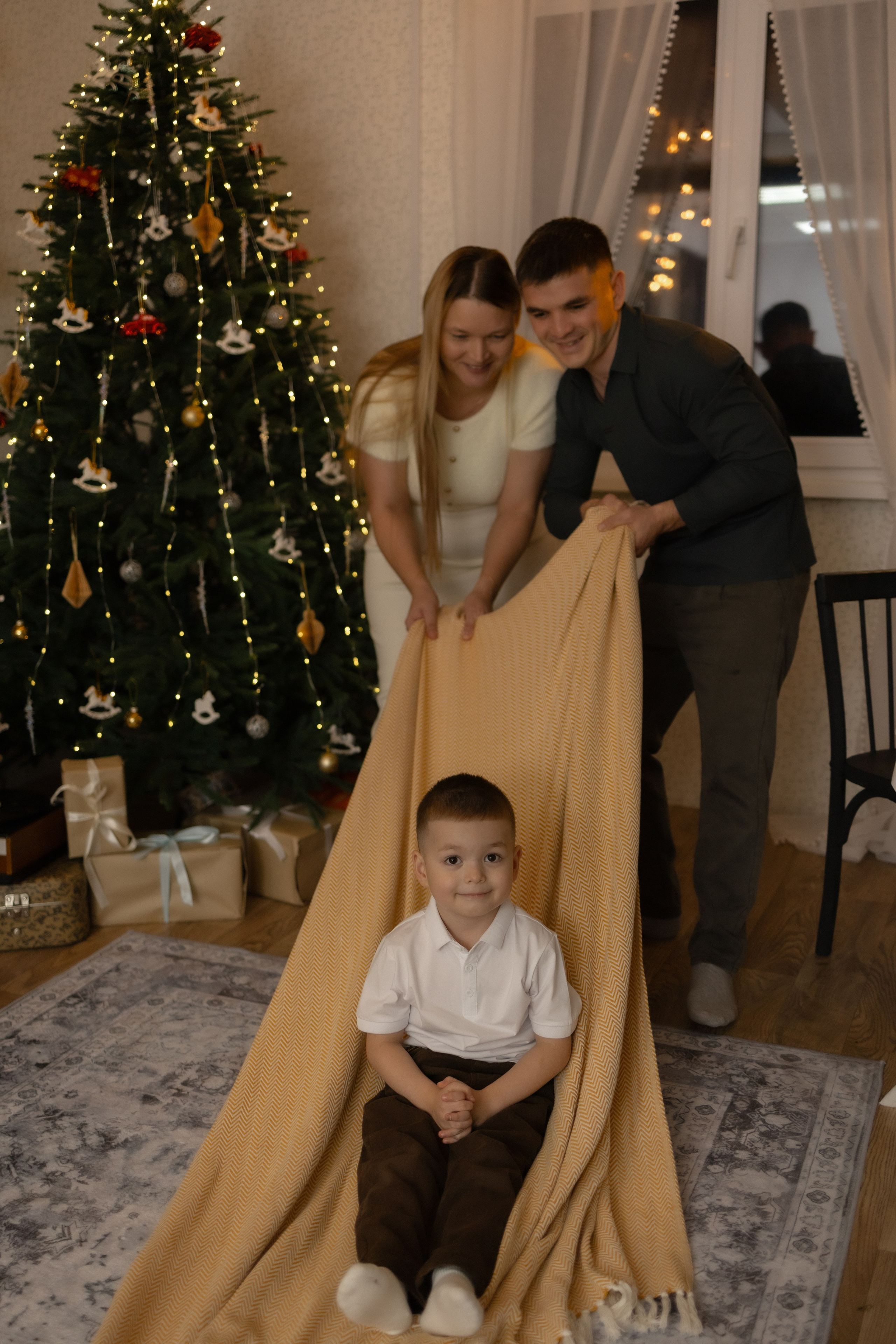 Семейная новогодняя. Фотограф Татьяна Семенова