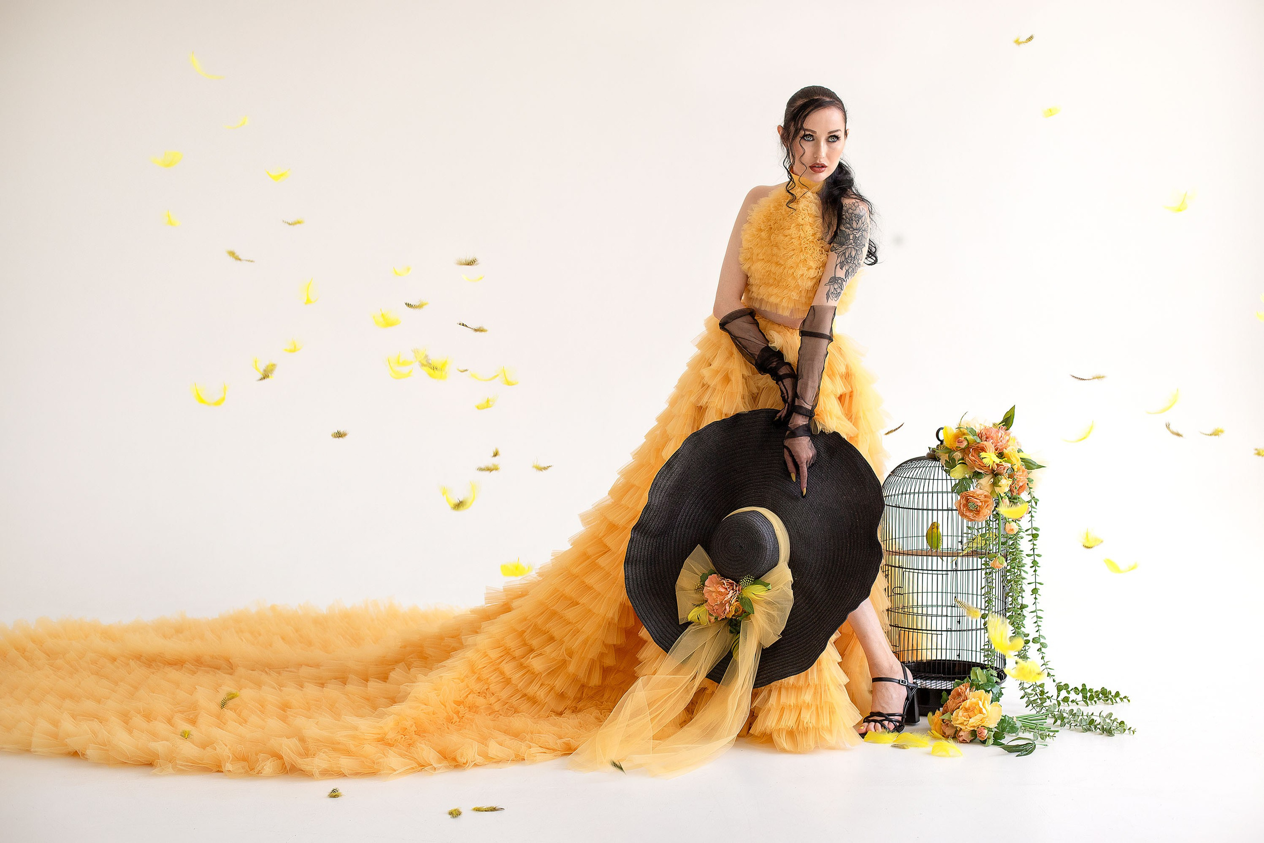 Фотопроект «Желтый зефир». Женский и портретный фотограф Мила Прошина. Краснодаар