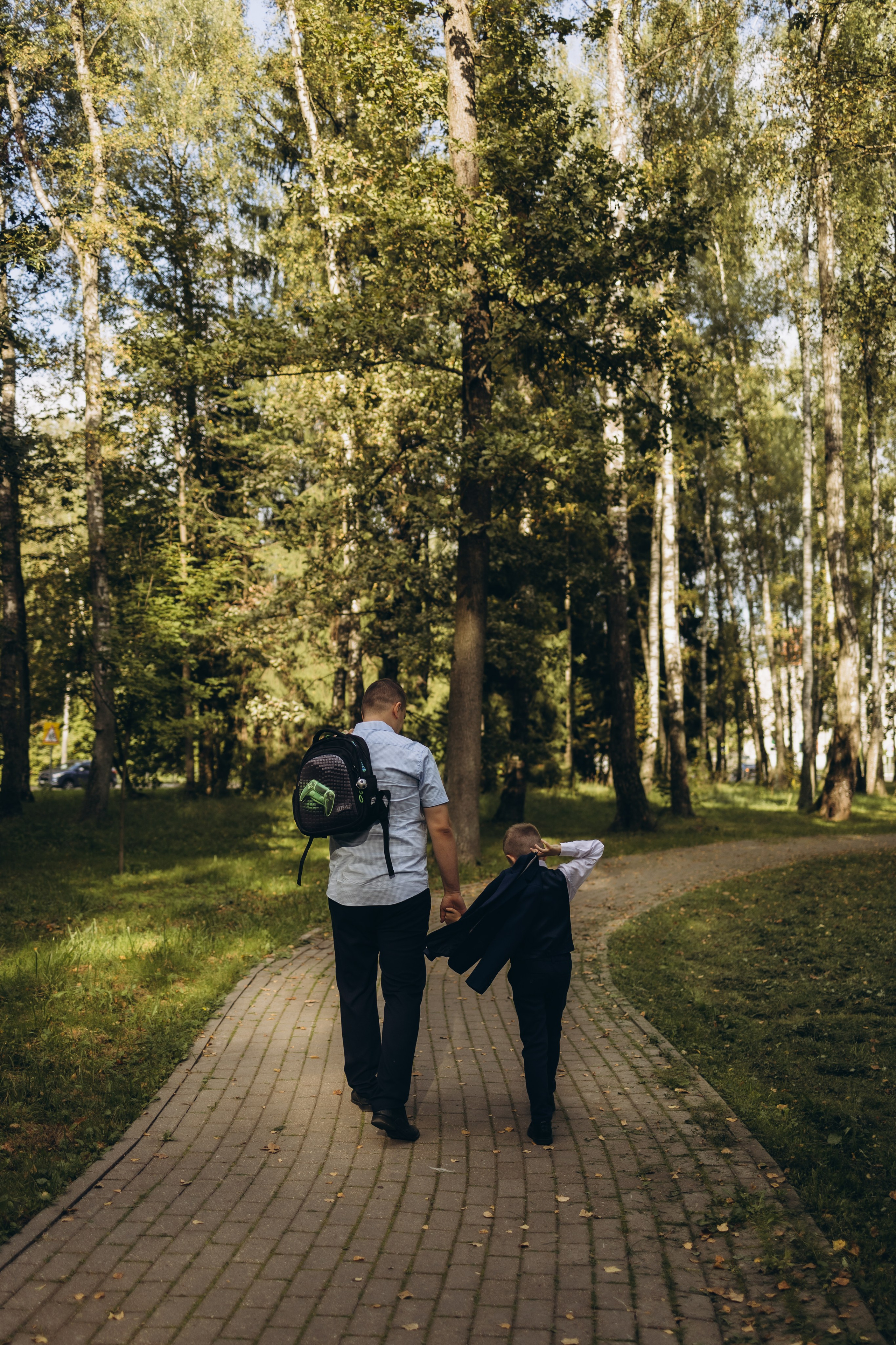 Первая школьная фотография Димули (1.09.2025 г.) г. Обнинск (Калужская обл.). Надежда Стар семейный и церковный фотограф в Жукове и Калужской области
