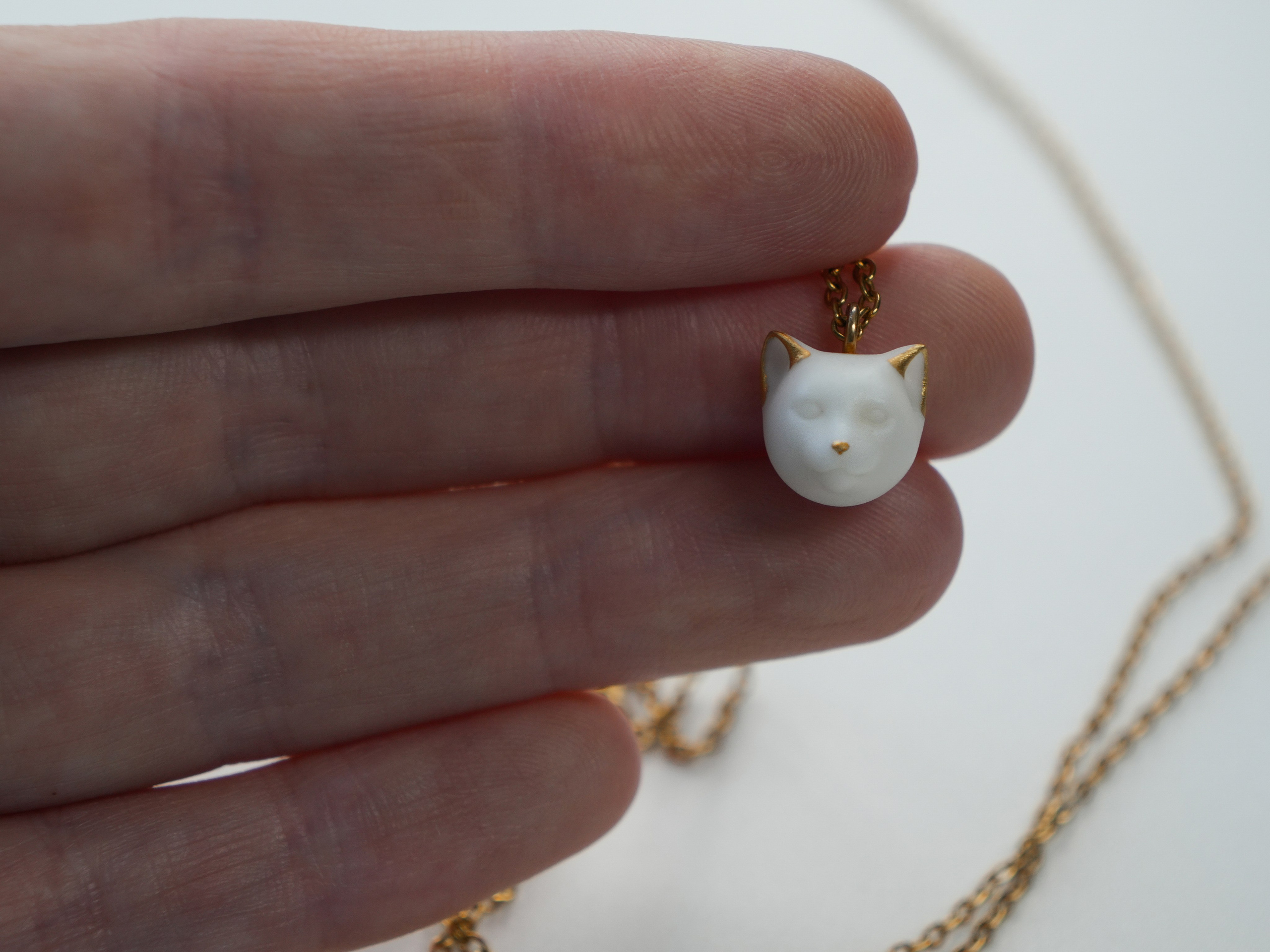 Мордочка 2 500 руб. Авторские Шарнирные куклы и украшения из фарфора Алексаны Лавринчук