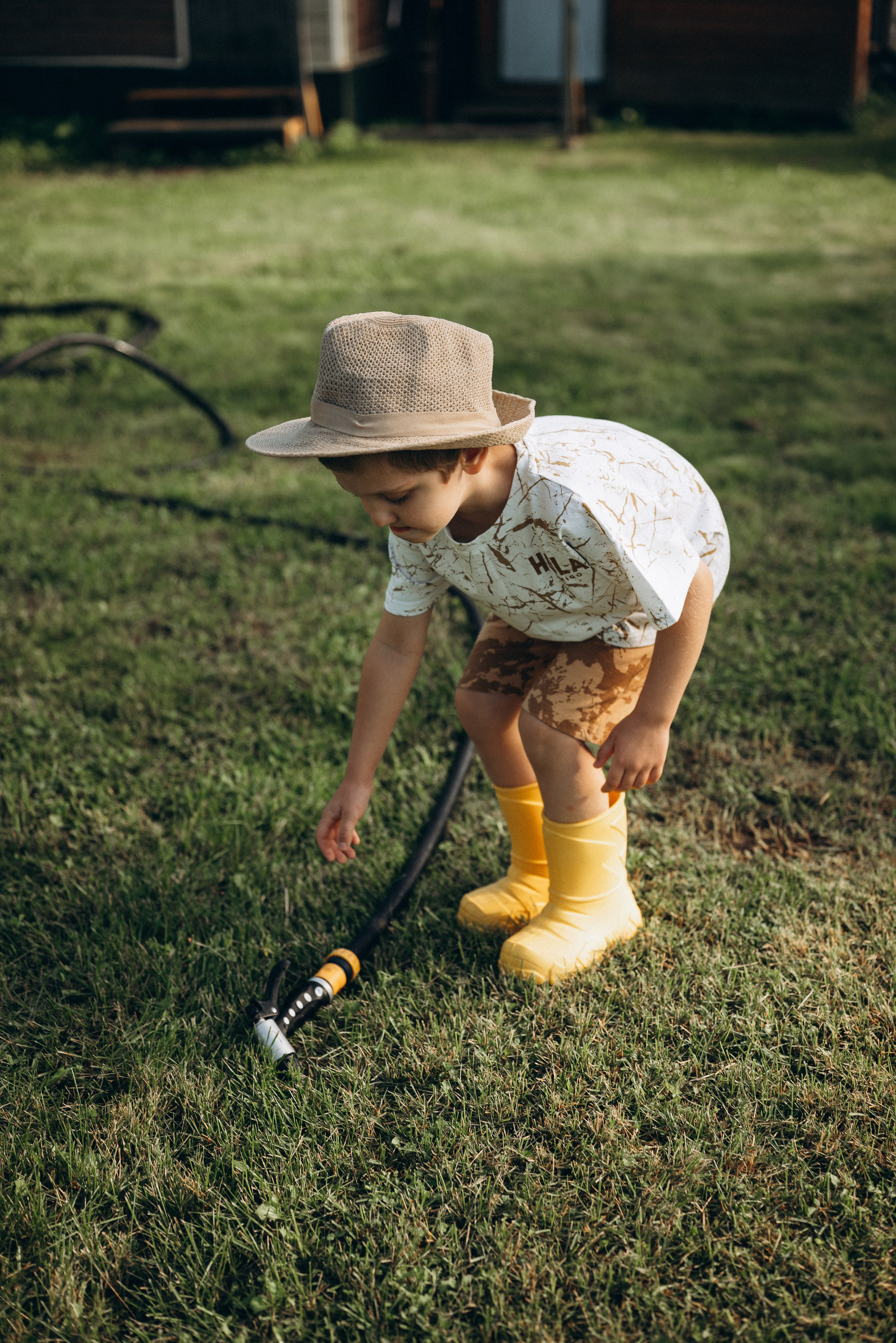 Маленький садовник. Семейный фотограф в Москве Дарья Пузикова