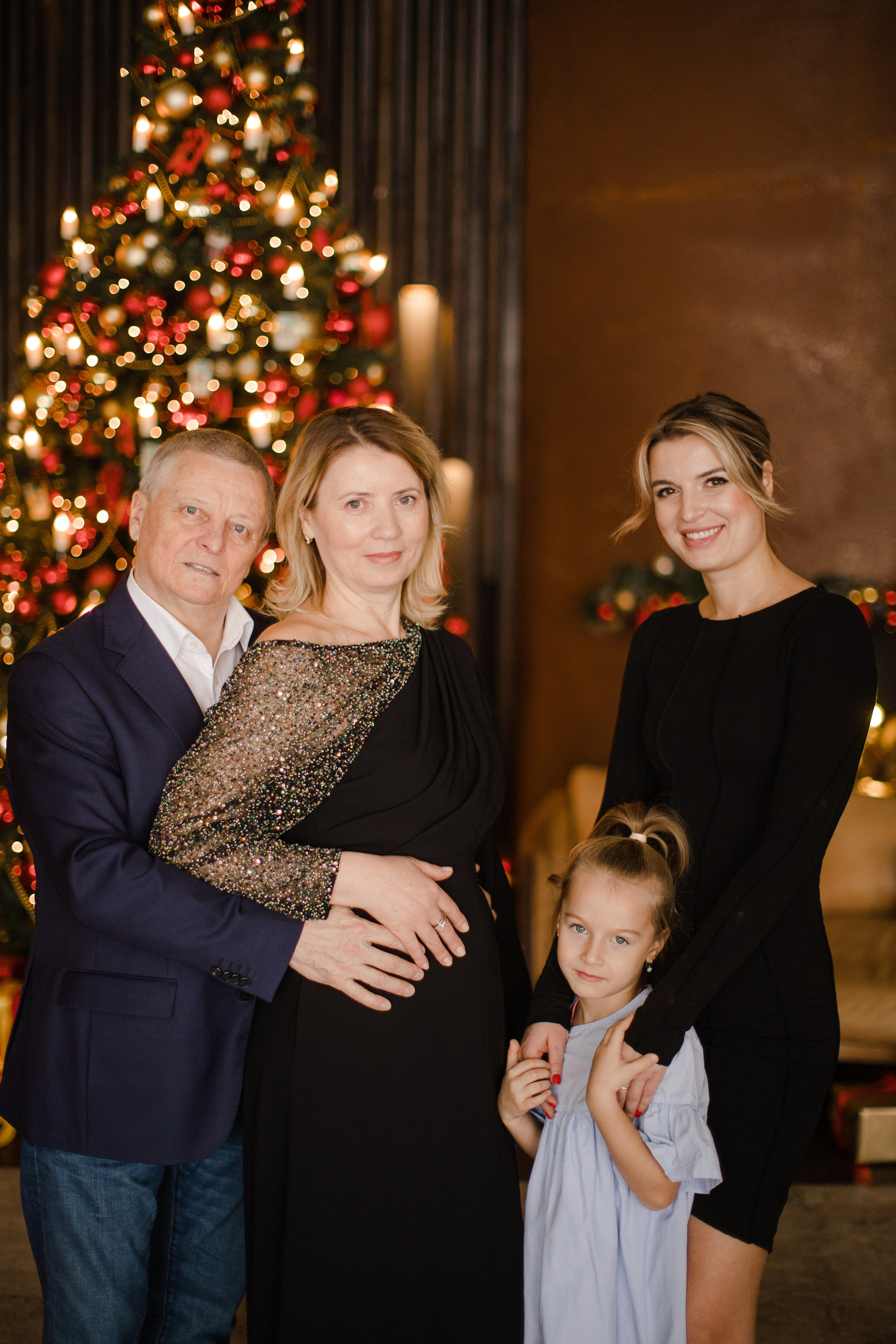 Юля с семьей. Семейный и детский фотограф в Москве Кузьмина Мария