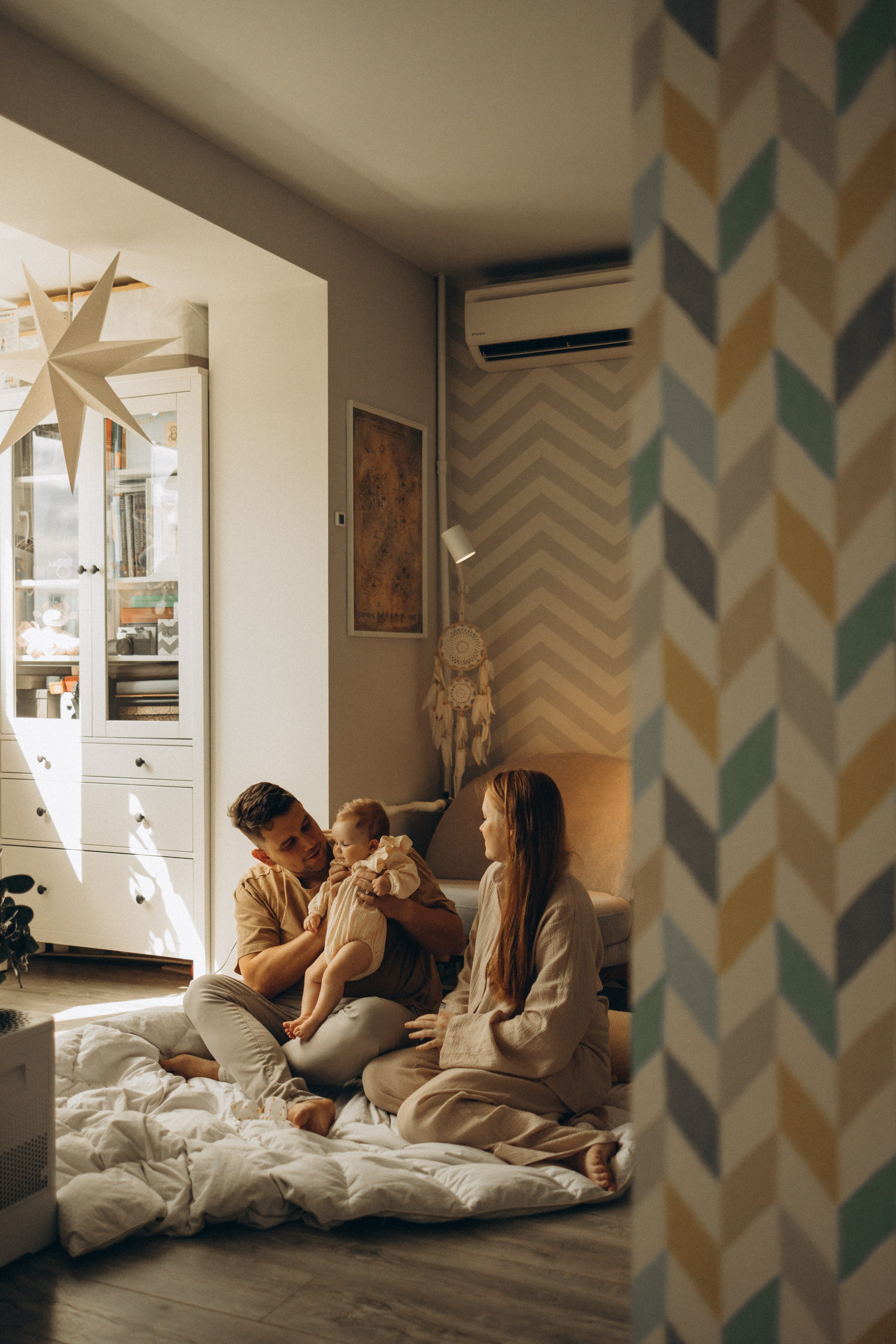 Лёша, Юля и Мира. Семейный фотограф Москва Валерия Белова