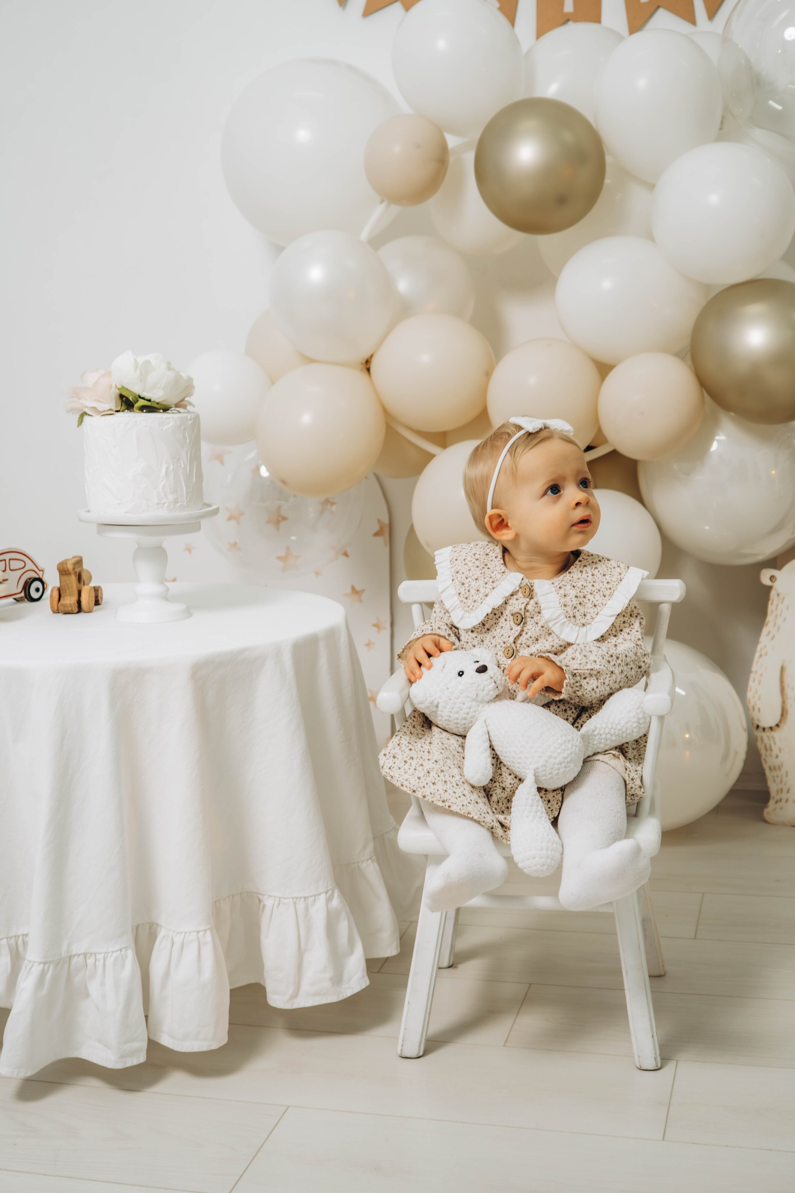 Съемка на годик малышки. Студия «LuLu». Фотограф Москва Валерия Веденина