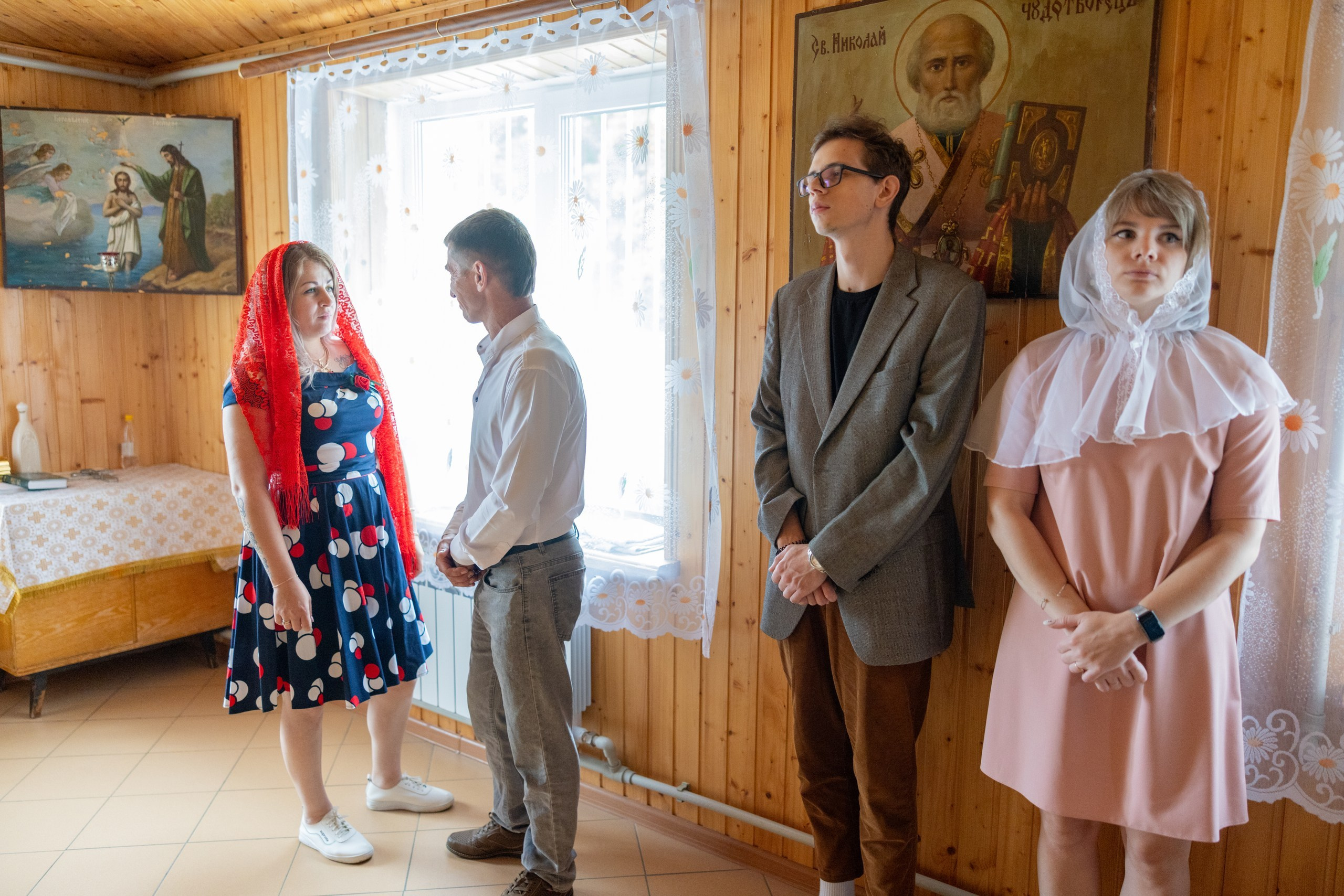 Образец репортажа крещения оригиналы, без искажений, без вспышки, светосильная оптика!. Фотограф в Туле Крупский АнДРей. Фотостудия «КАДР71» в Туле