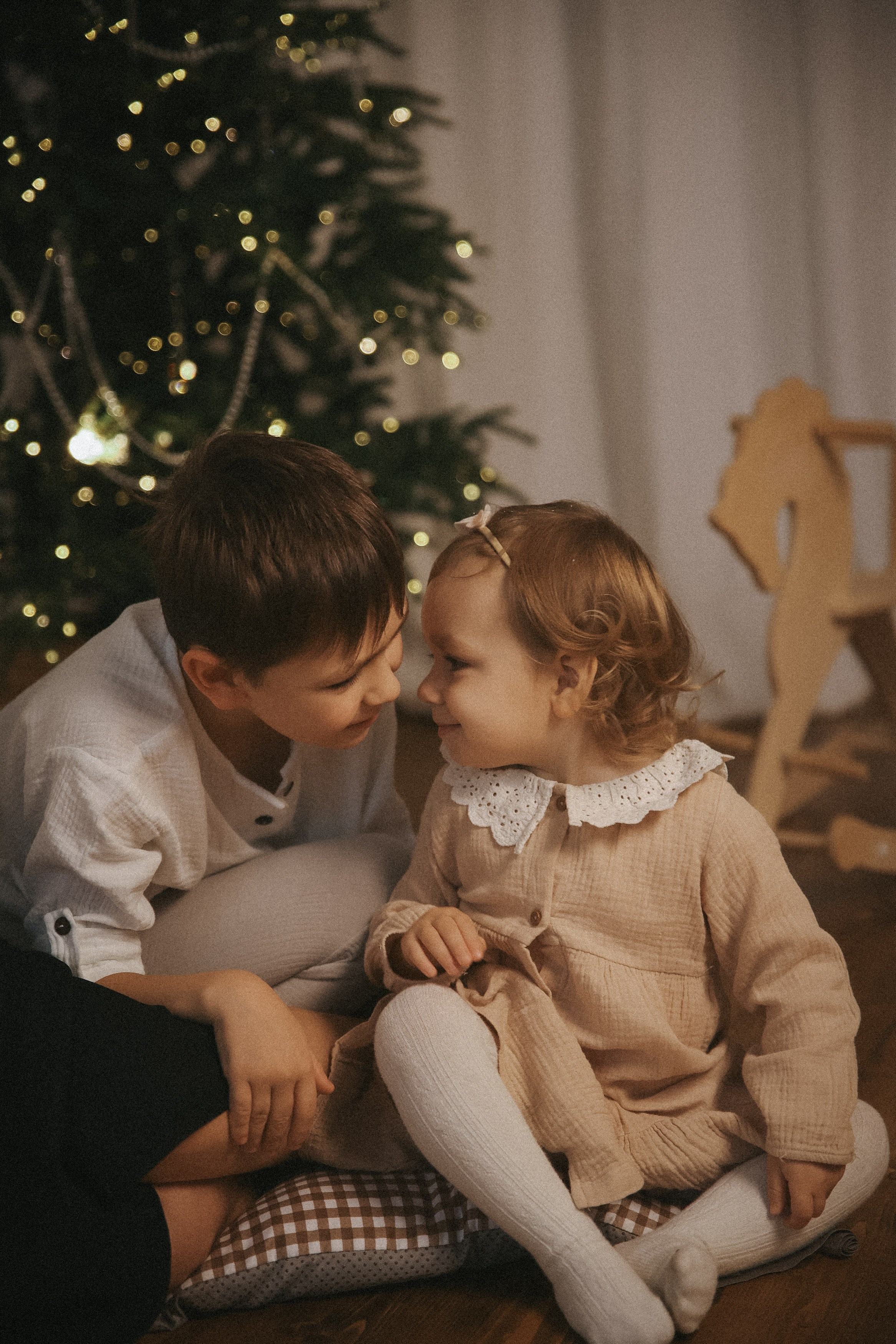 Новогодняя фотосессия во Владимире съемка на новый год фотосессия в студии. Фотограф Владимир Москва