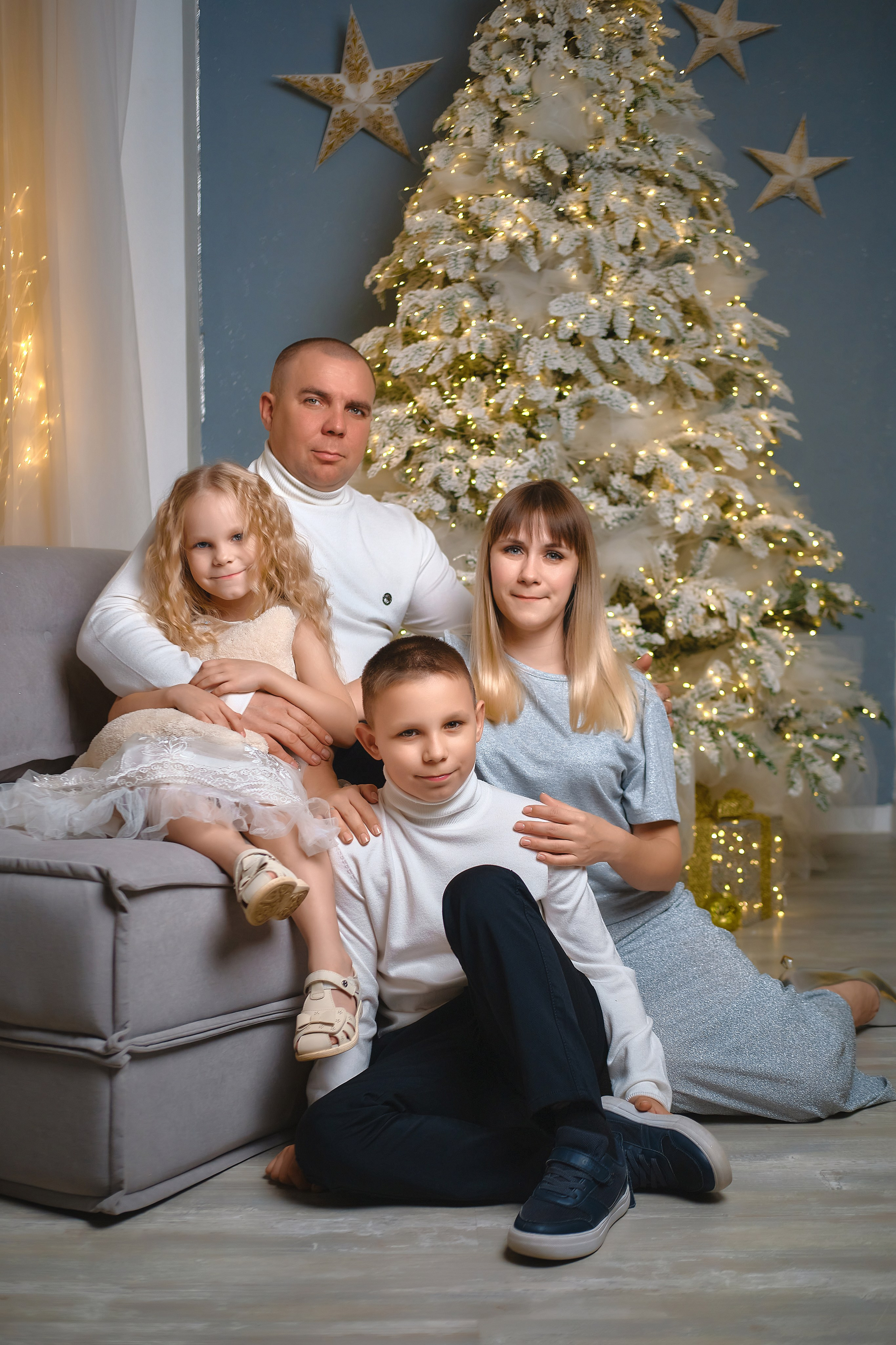 Новогодняя фотосъёмка. Семейный и портретный фотограф в Новомосковске и Узловой Михеева Татьяна