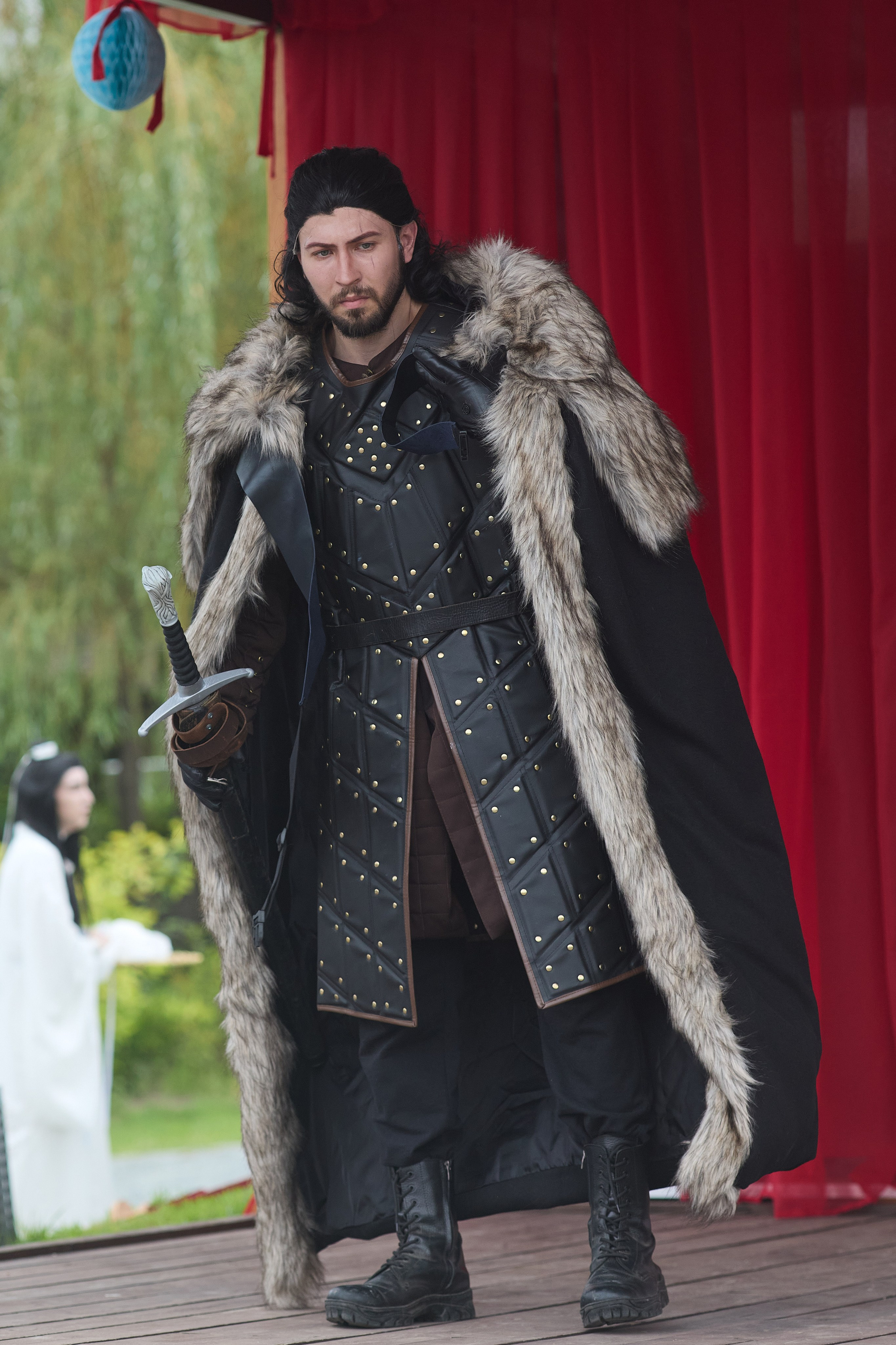 Косплей в Находке, японский сад Эниси, 2025 год