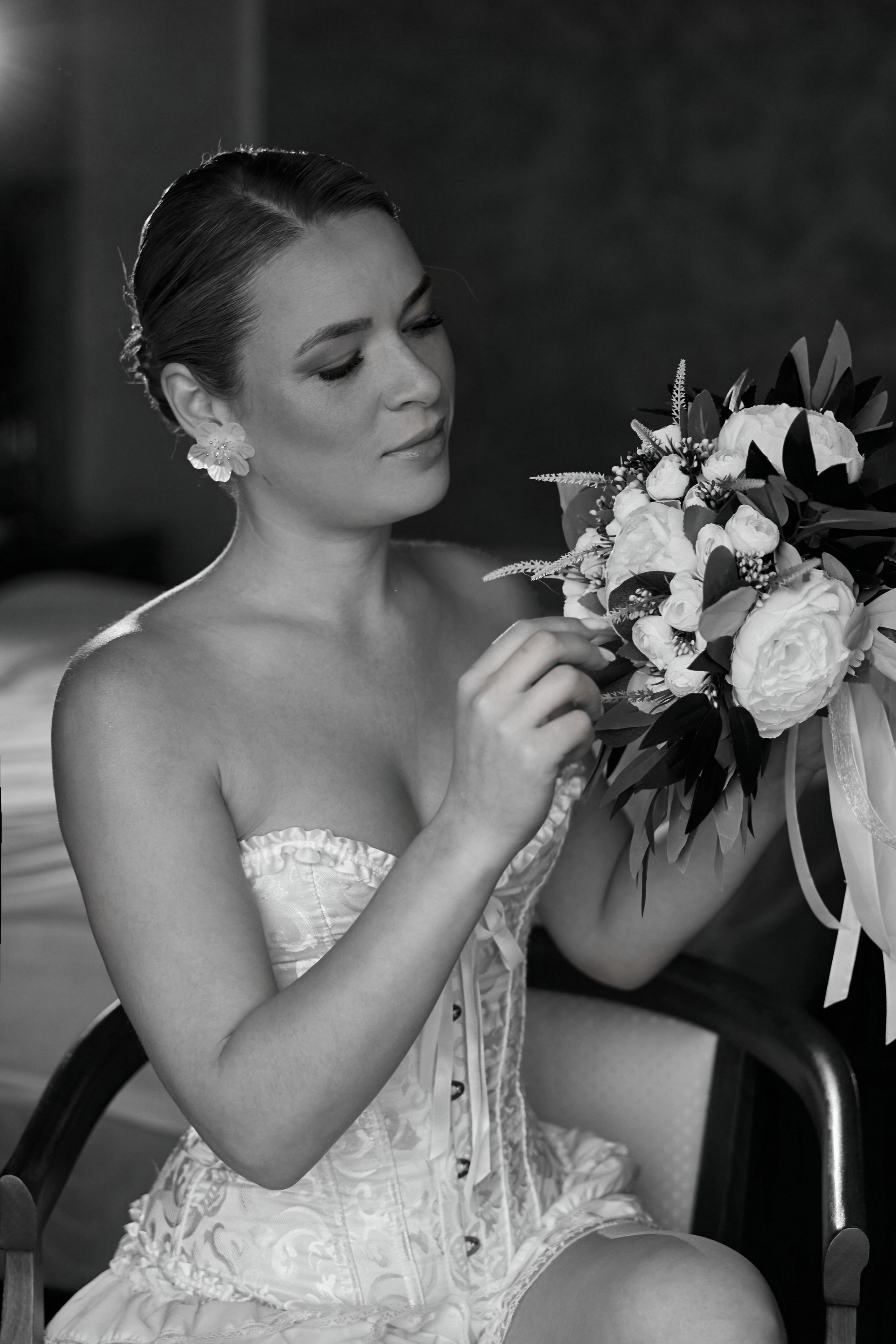 Утро невесты и свадебная фотосессия в гостинице