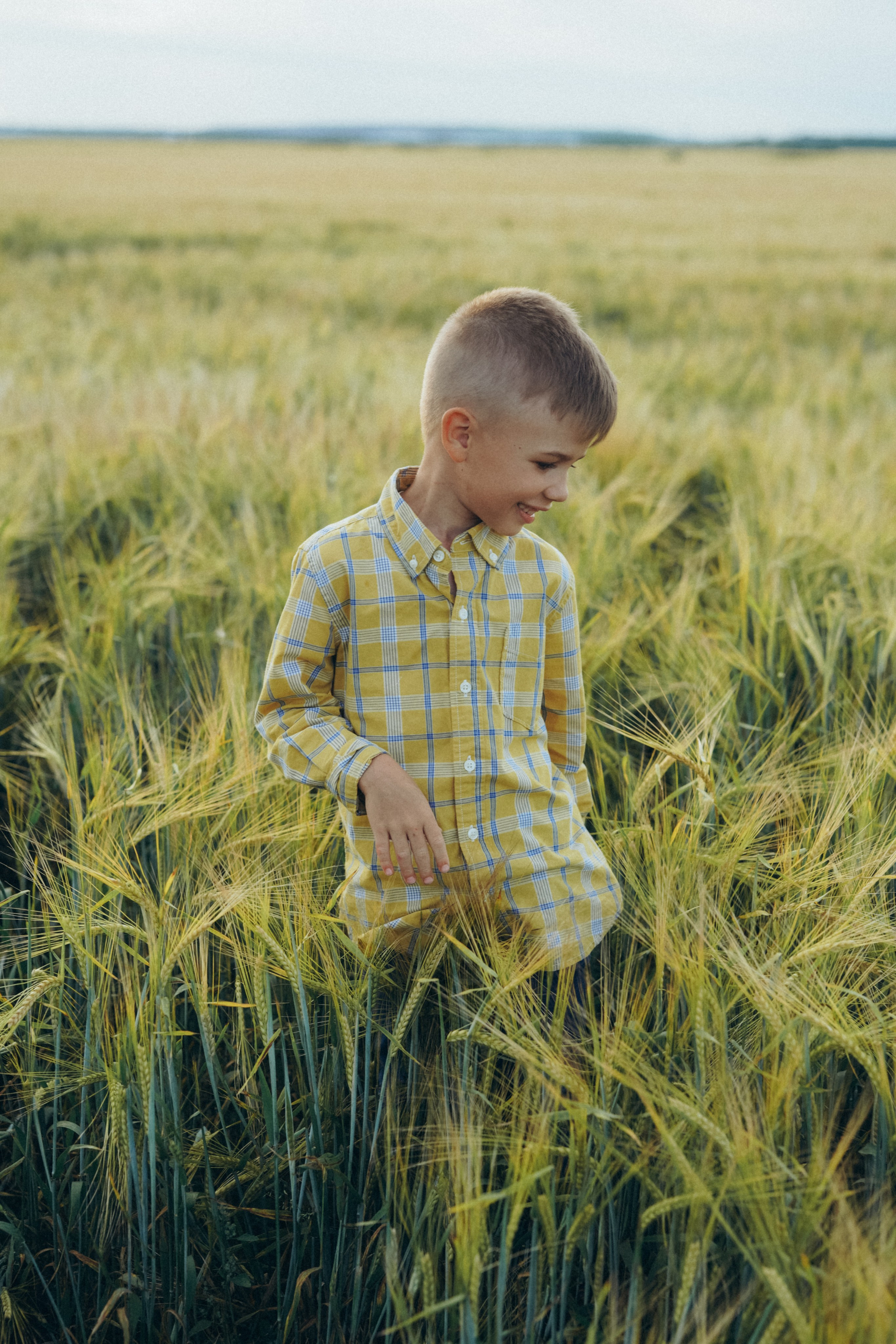Пшеничное поле. Семейный и женский фотограф в Санкт-Петербурге Татьяна Стружкина
