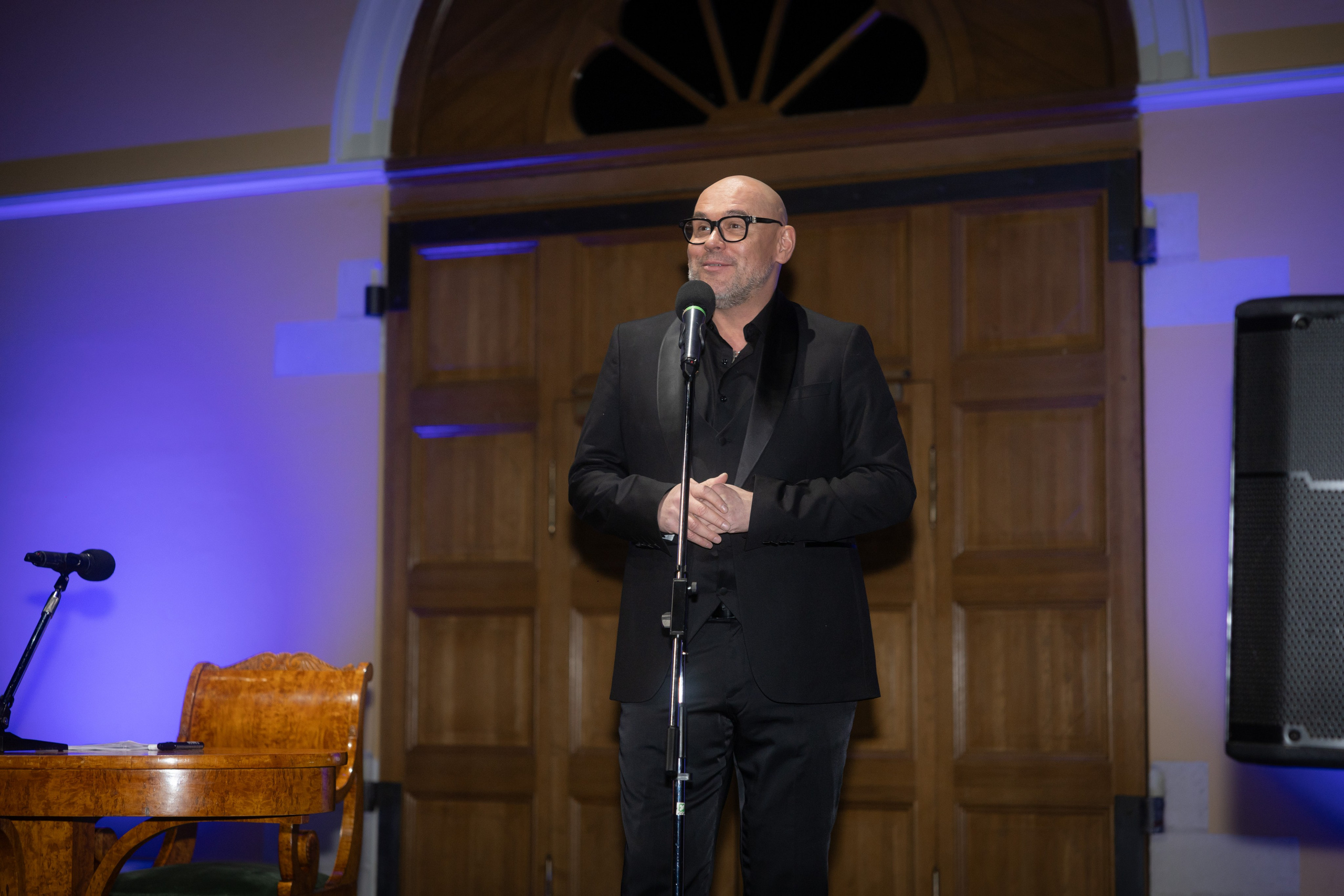 Максим Викторович Аверин. Презентация книги к юбилею в Государственном музее А. С. Пушкина