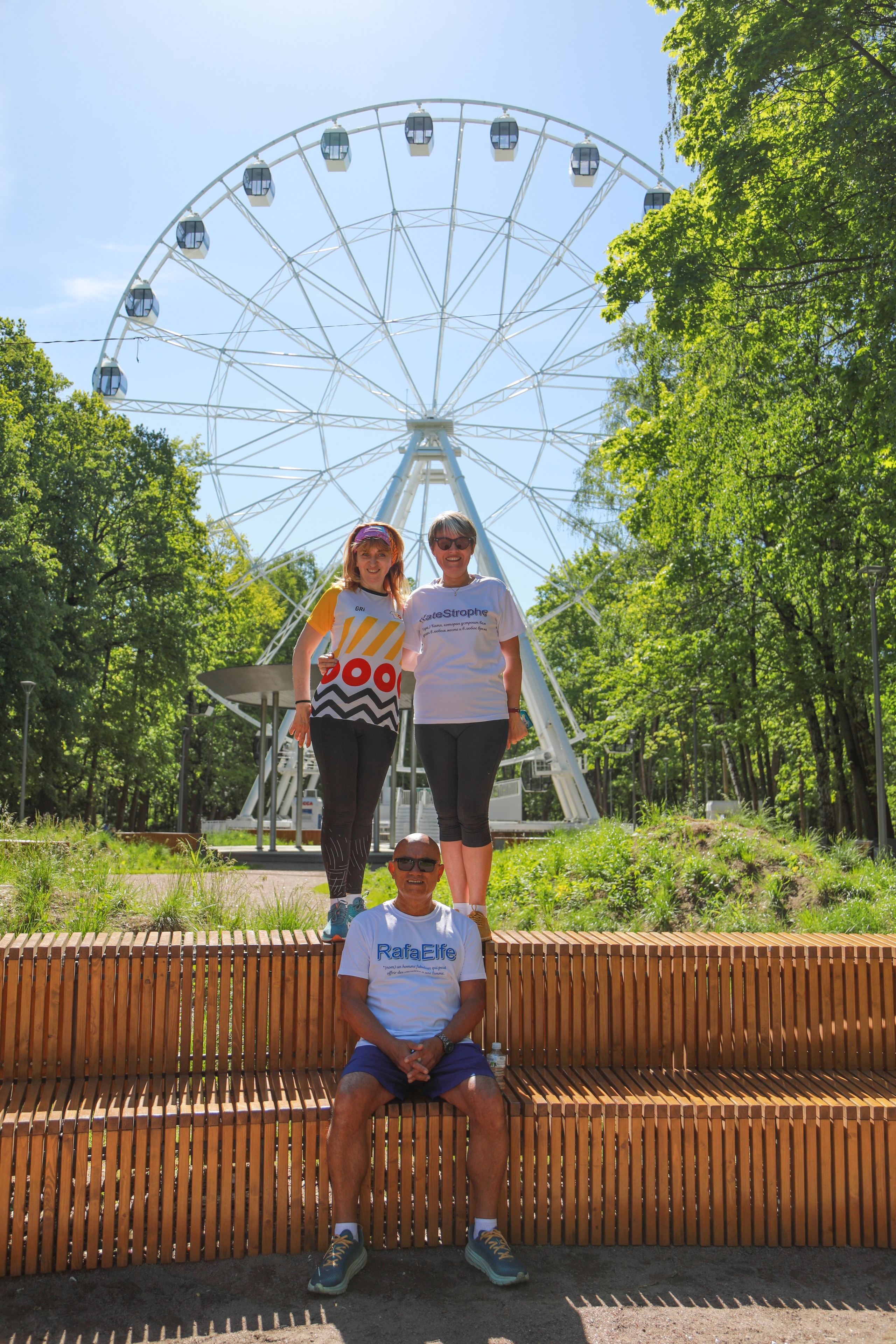 Французские гости на 5 вёрсты в Химках, 25.05.24 г. Фотограф Сергей Ловкий