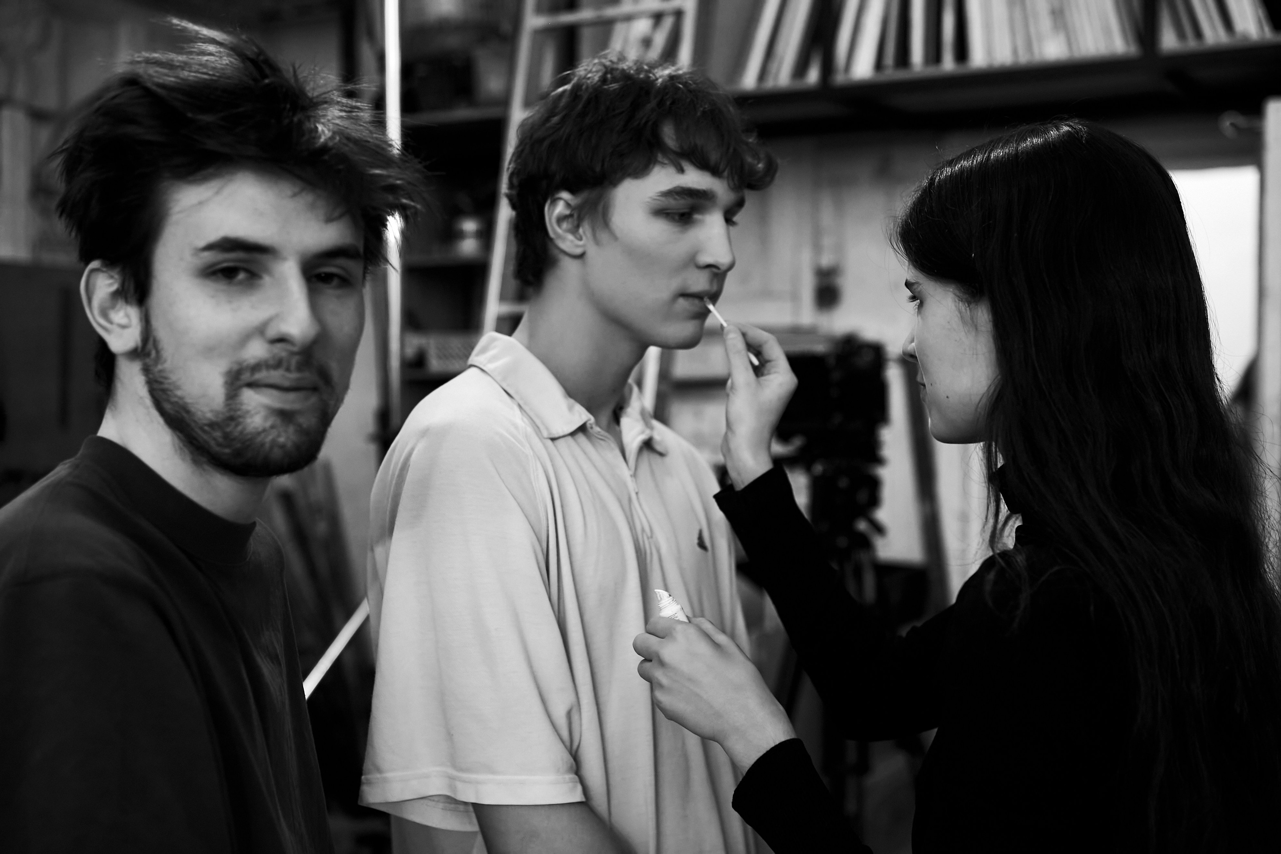 Backstage. Visual artist Konstantin KoT