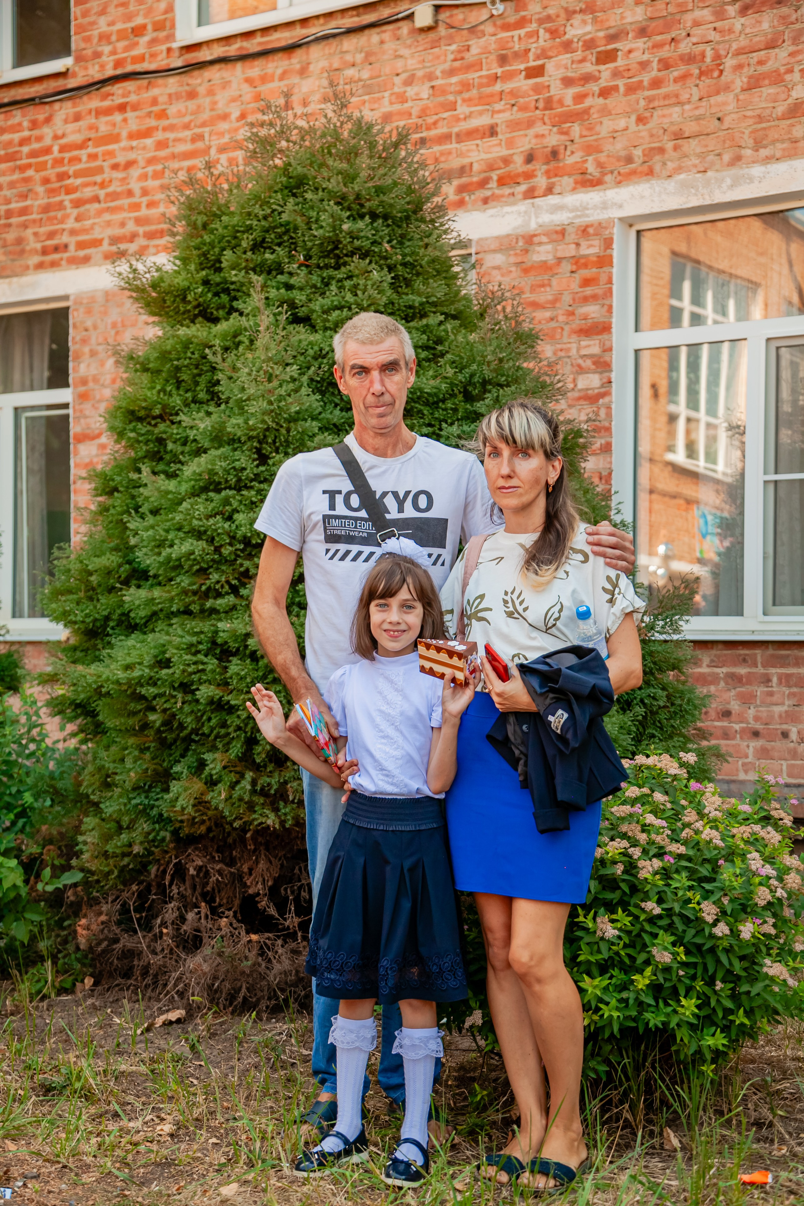 1 сентября линейка. Свадебный и семейный фотограф в Армавире