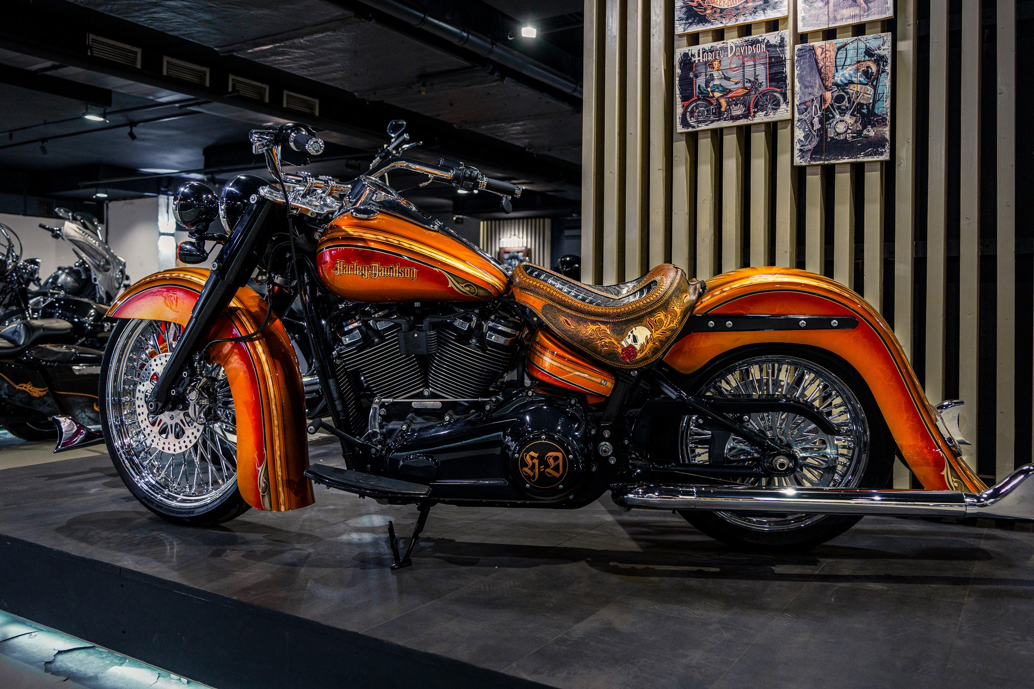 Harley-Davidson. Фотограф в Москве Денис Курашев
