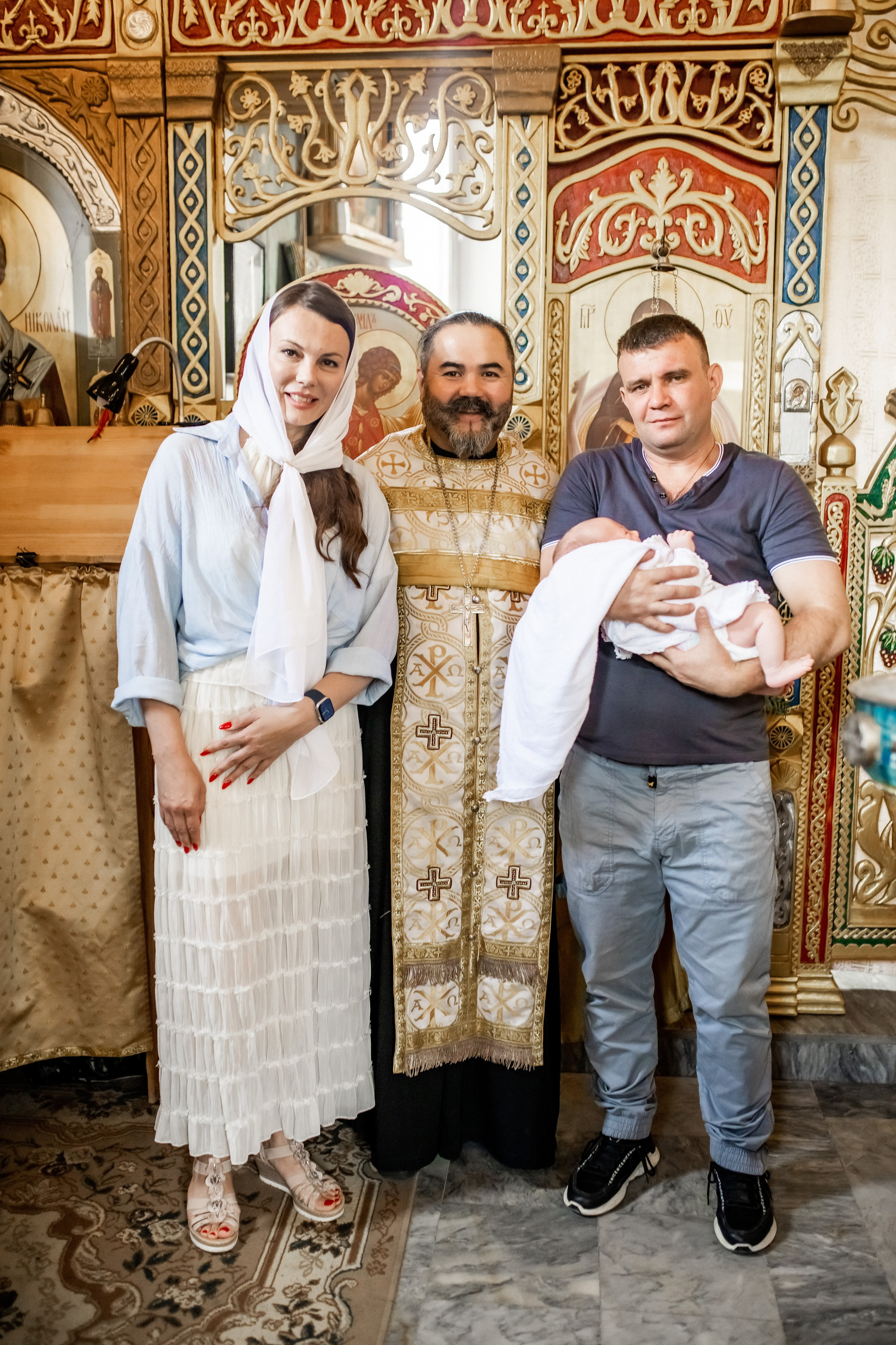 Крещение в Храме Усекновения гл.Иоанна-Предтечи д. Калиновка. Профессиональный фотограф, Москва |Видное Елена Елизарова