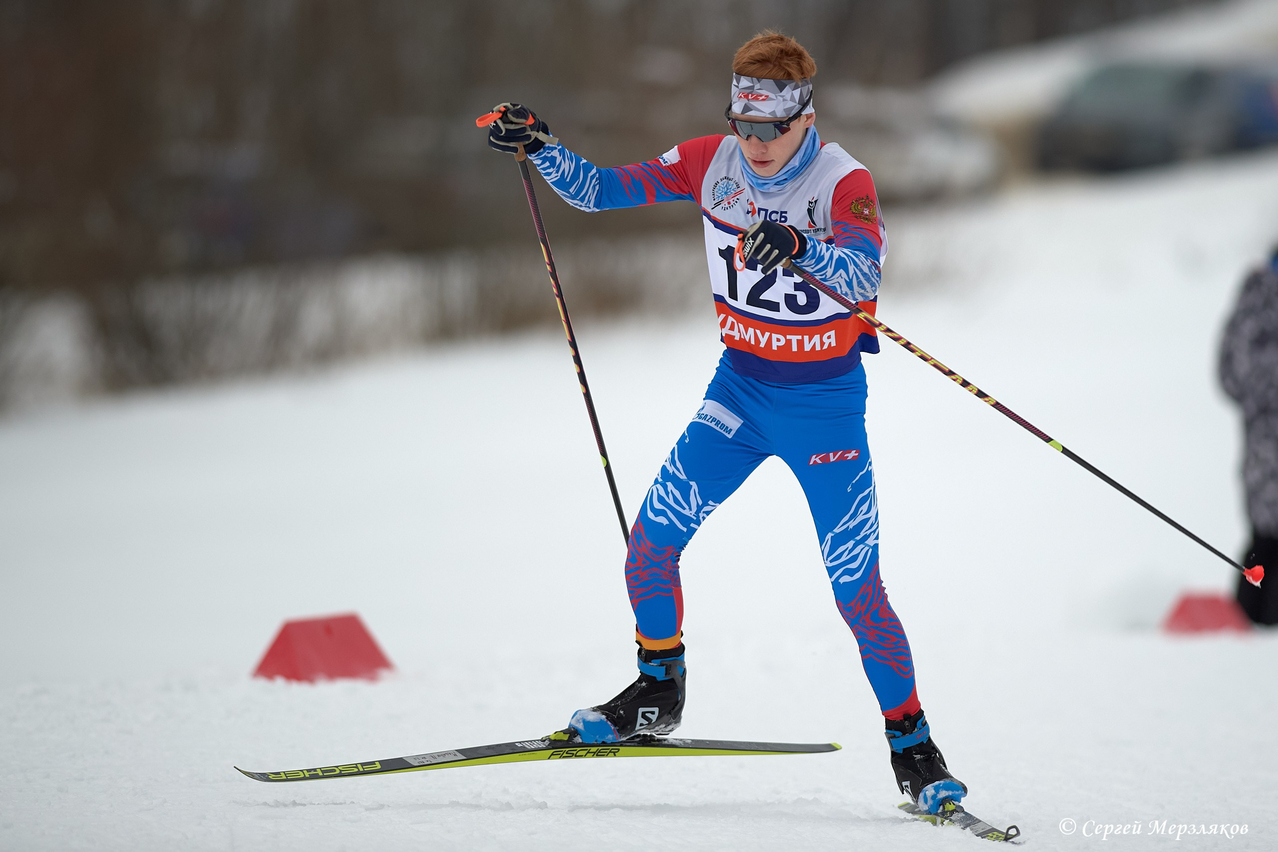 Всероссийские соревнования по лыжным гонкам на призы ЗМС Галины Кулаковой. Спортивный репортажный фотограф в Ижевске Сергей Мерзляков