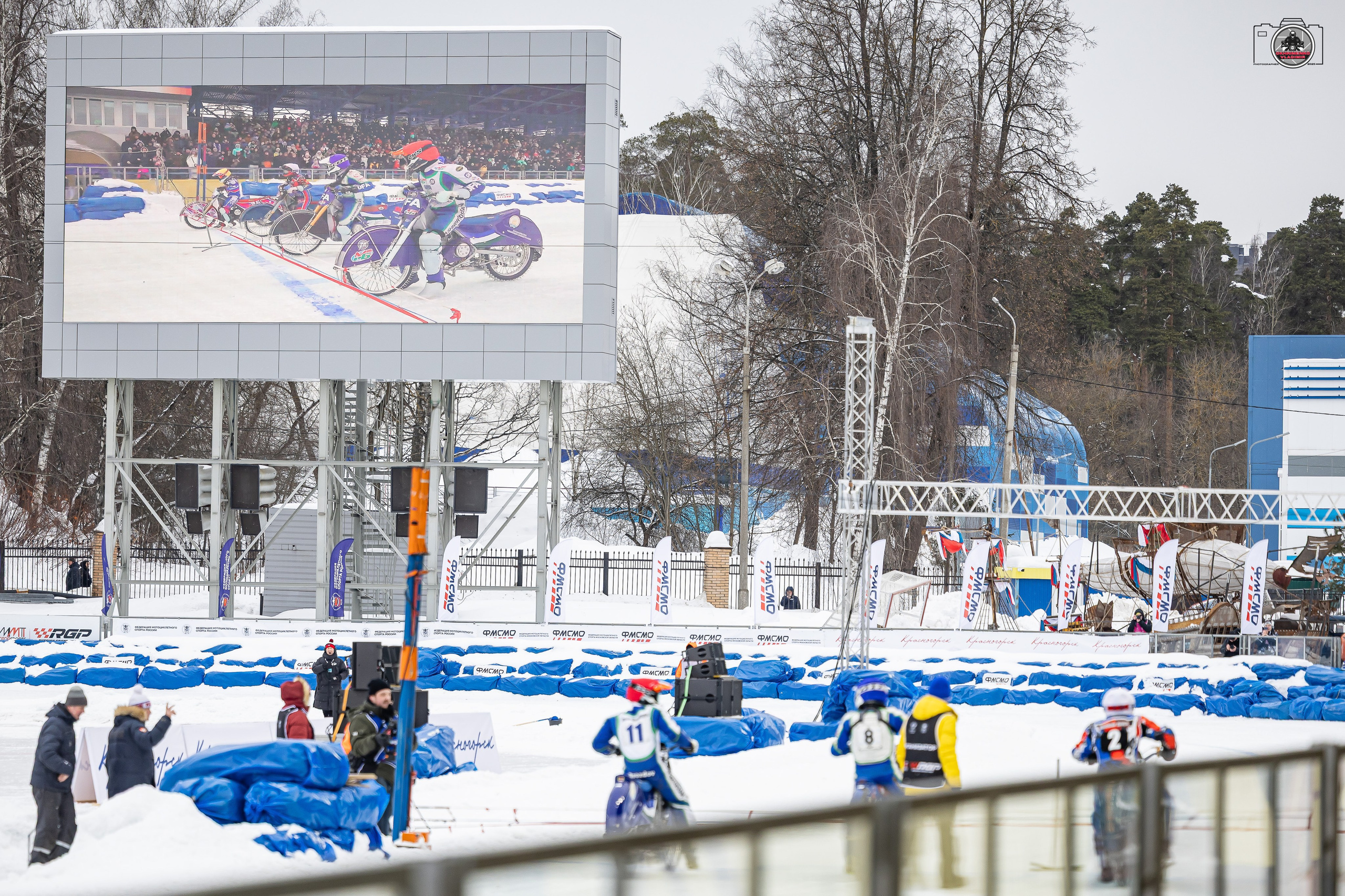 Чемпионата России 2026 года по гонкам на льду. Красногорск 2026. Фотограф Владимир Охрименко