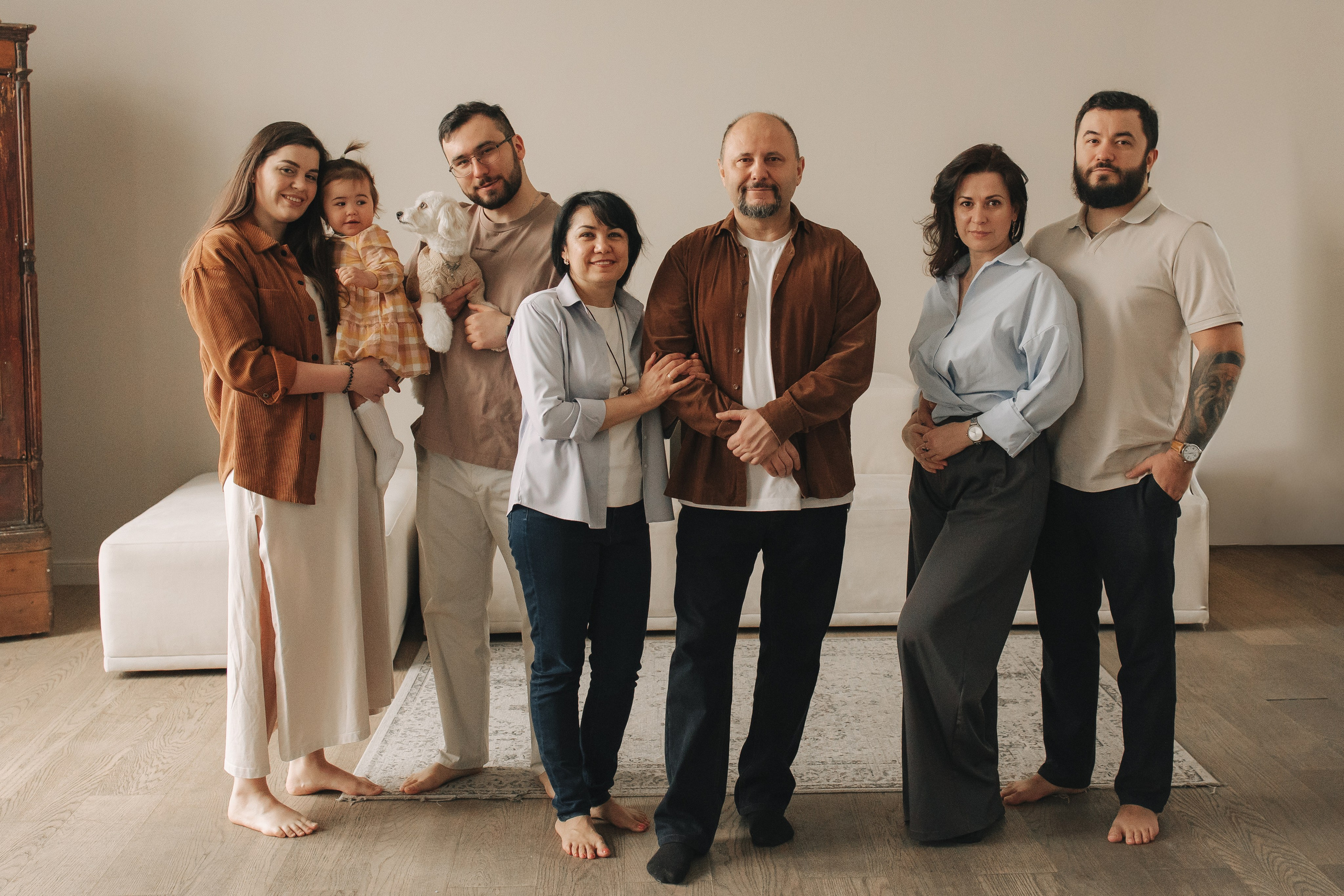 Большая семья. Семейный фотограф Москва Наталия Осьмакова