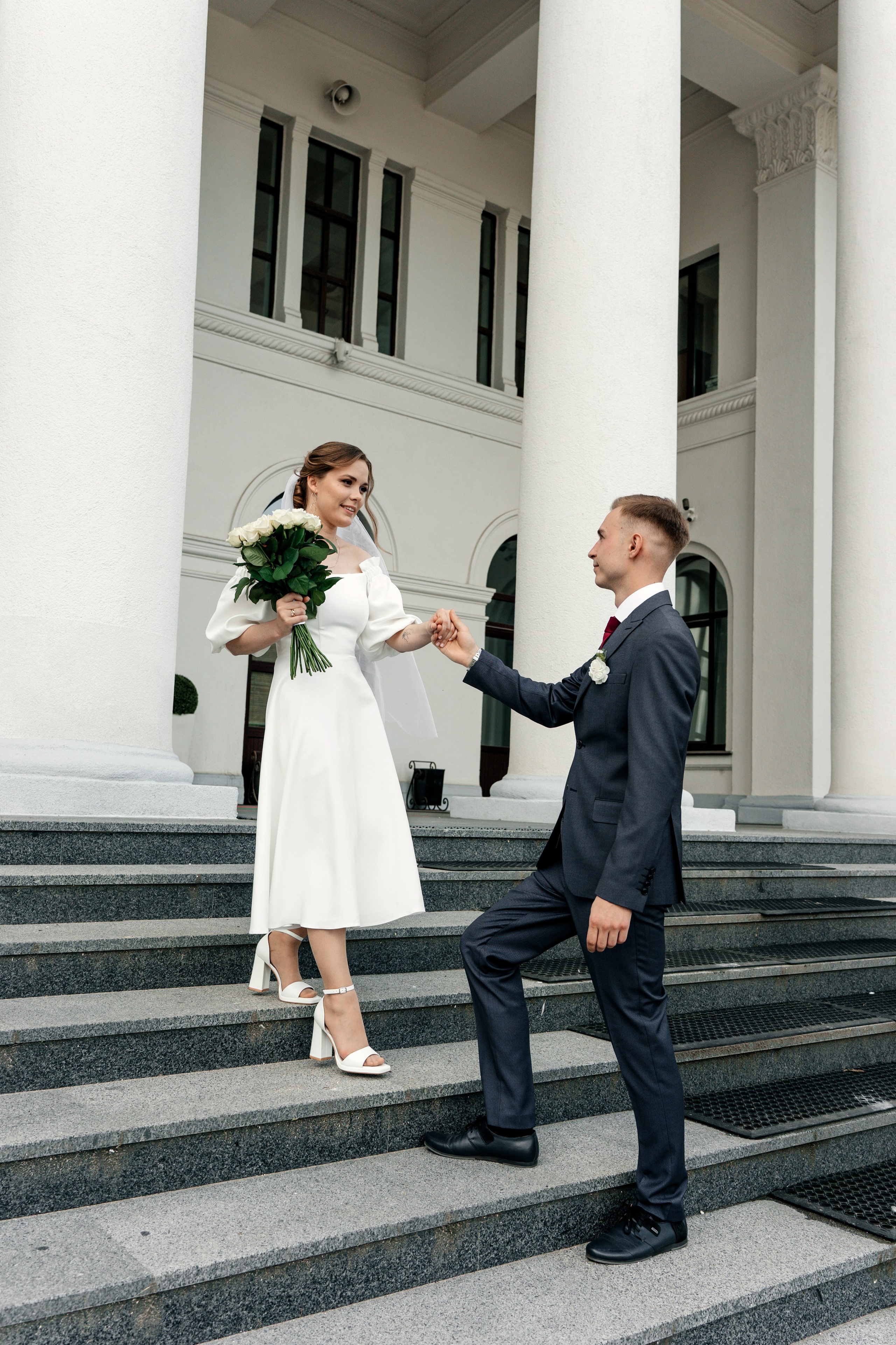 Свадебная прогулка в Лошицком парке. Ваш семейный фотограф в Минске — Вика Трегубова