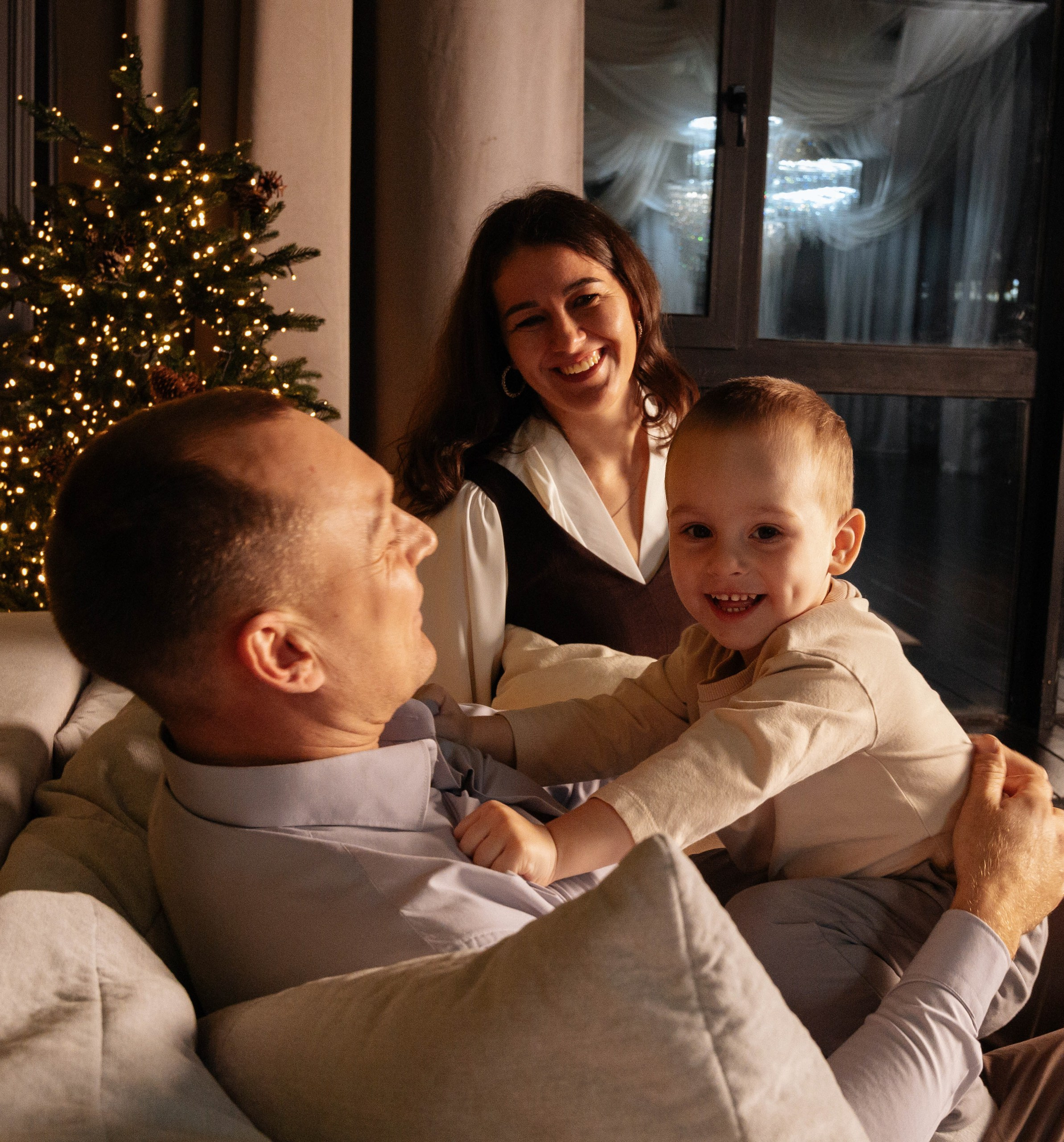 Студийные семейные съемки. Фотограф из Новосибирска Юрк Виктория