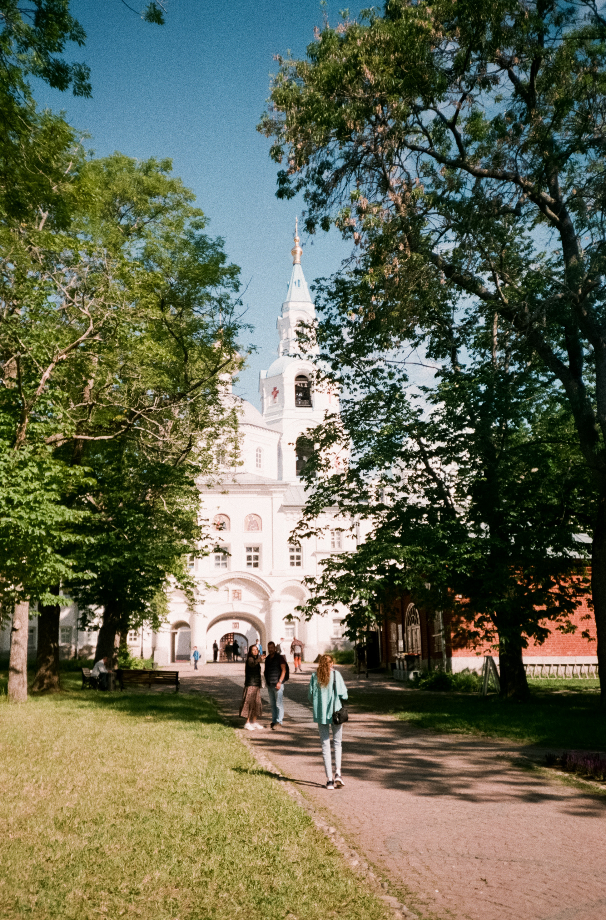 Остров Валаам и остров Каменистый на Cinestill 400D