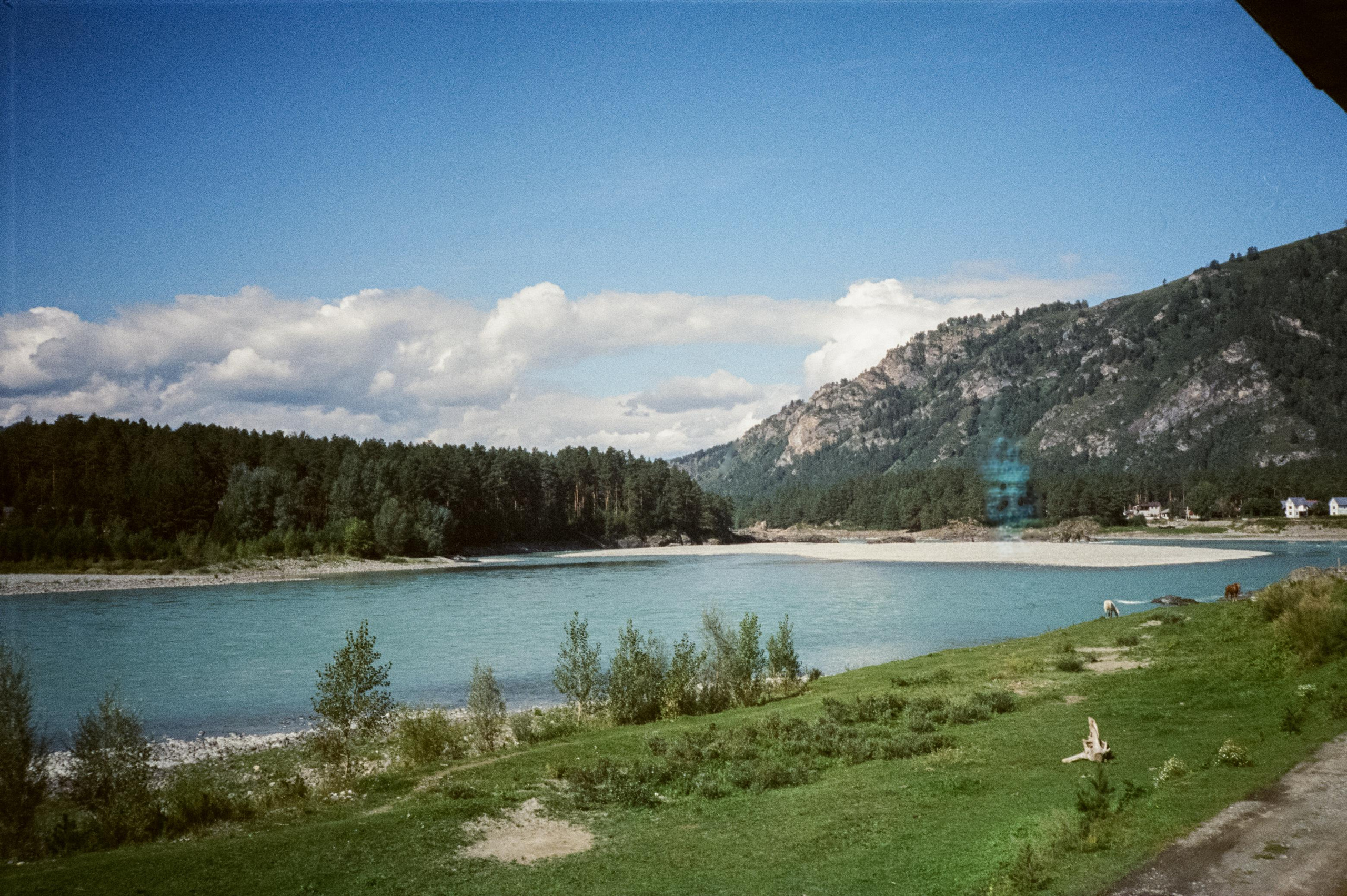 Река Катунь на фотопленку