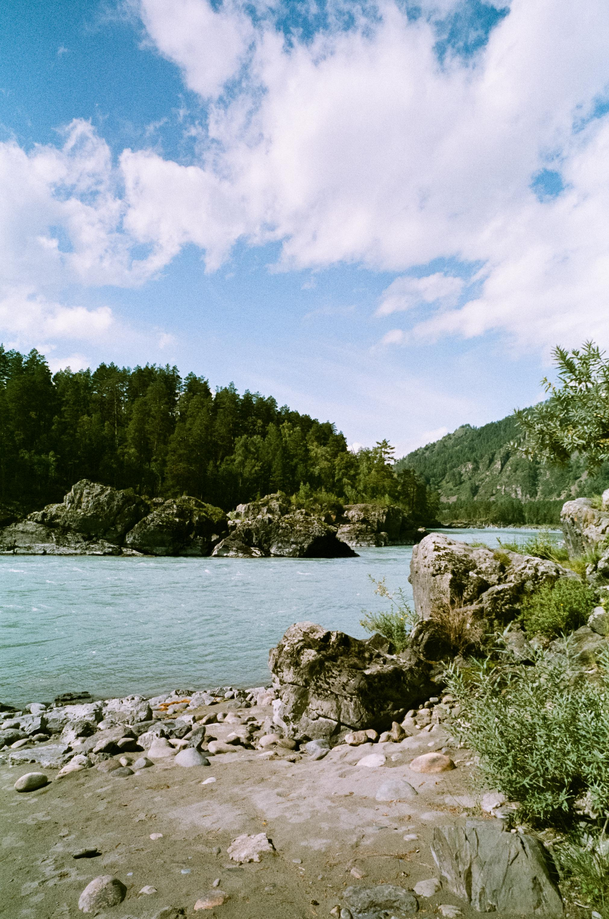 Катуньские ванночки / Agfacolor pro 200 (просрочка) / Contax G1 Carl Z