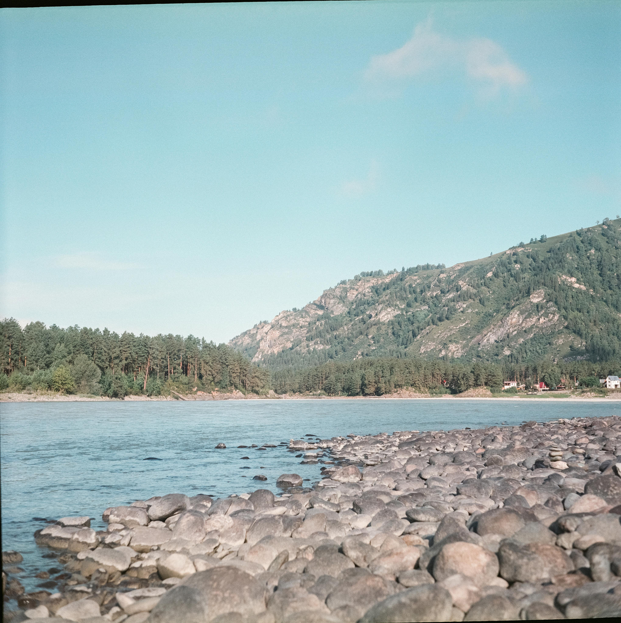 Манжерок, база Бережок, закаты / Super Fujica-6 / Fujifilm NPL 160