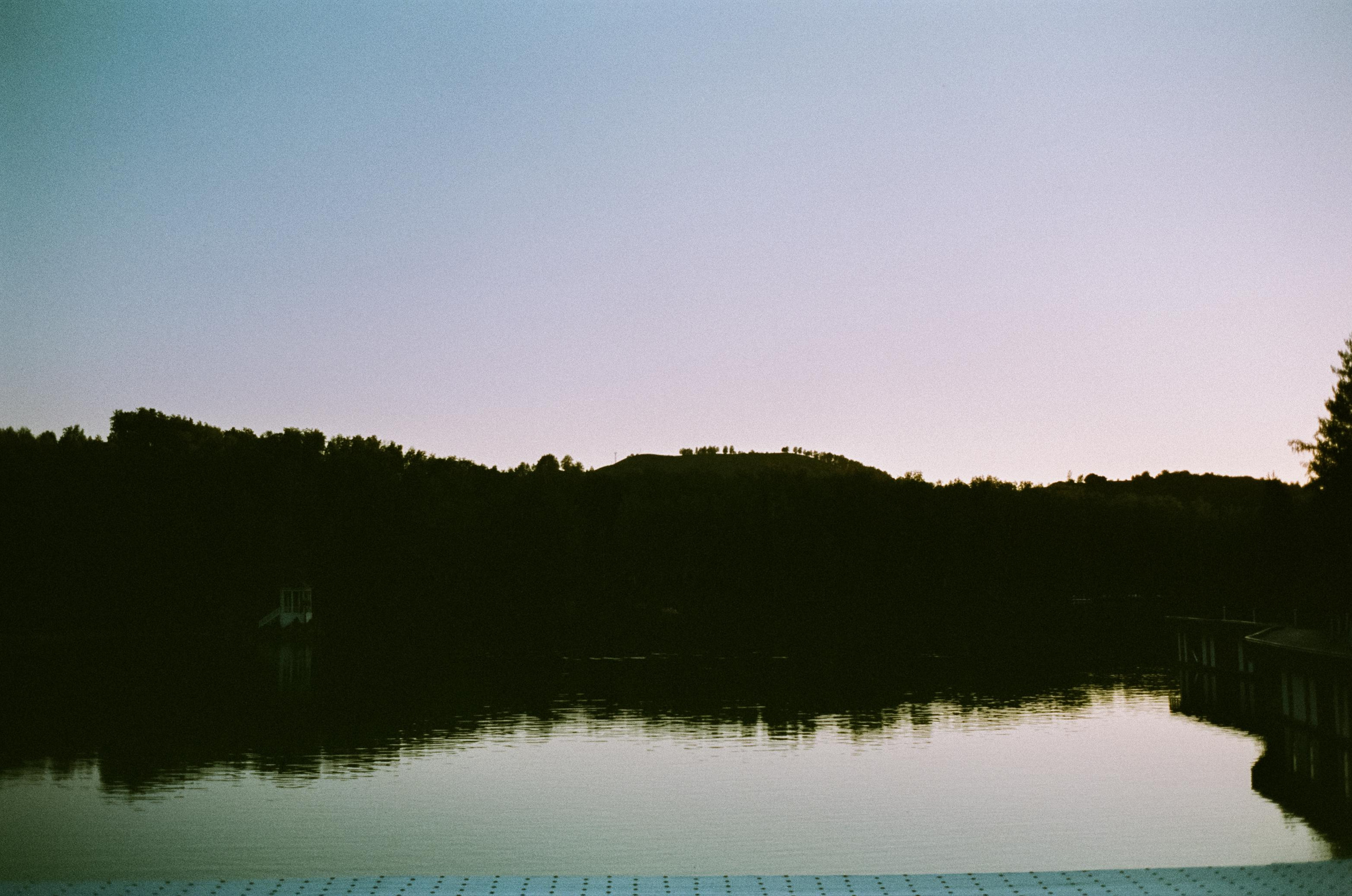 Бирюзовая Катунь на фотопленку