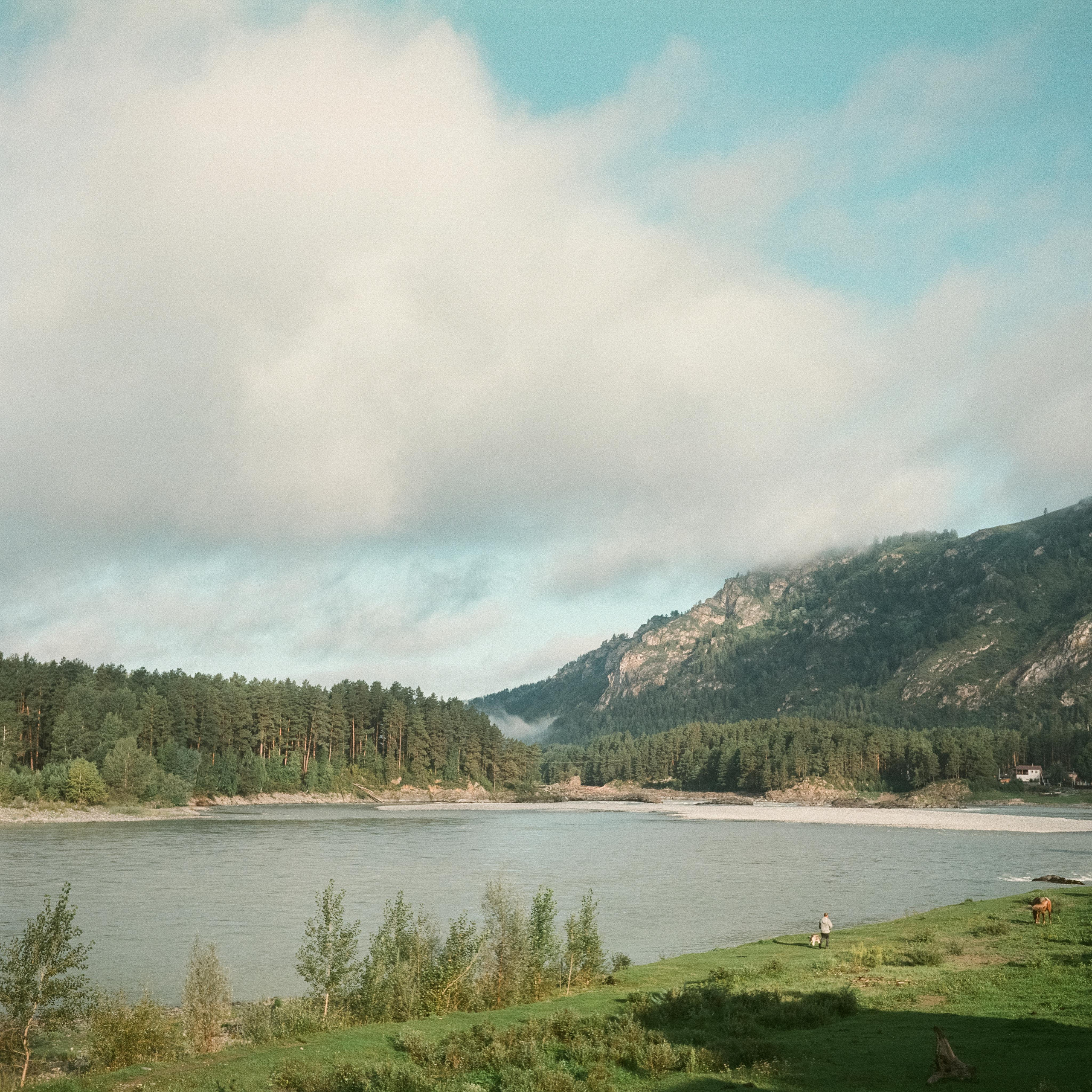 Манжерок, база Бережок, закаты / Super Fujica-6 / Fujifilm NPL 160