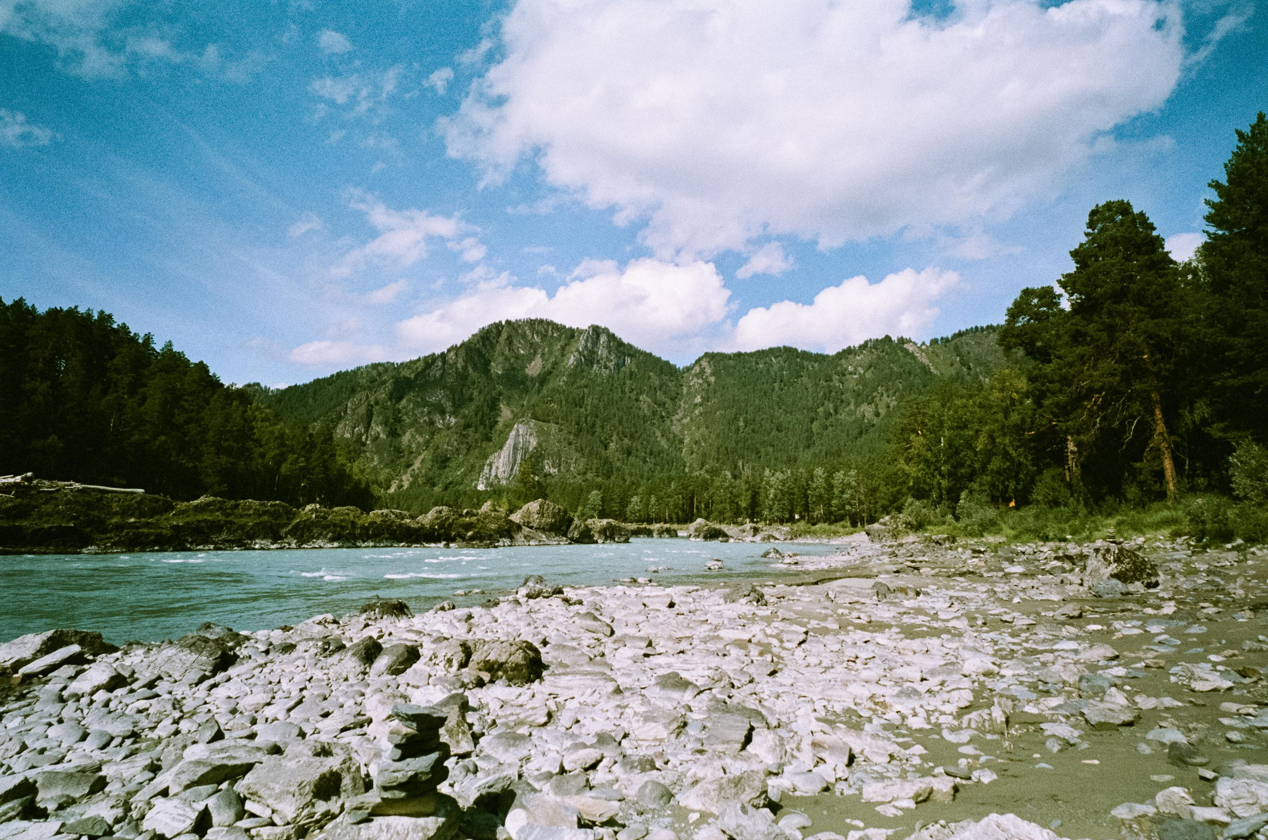 Катуньские ванночки / Agfacolor pro 200 (просрочка) / Contax G1 Carl Z