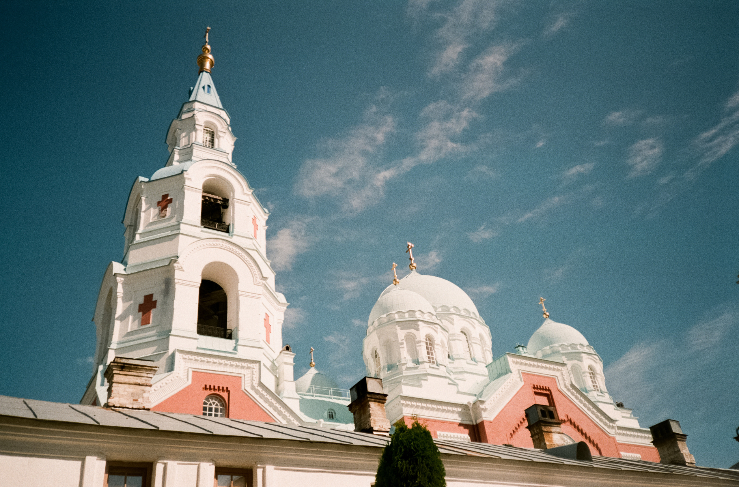 Остров Валаам и остров Каменистый на Cinestill 400D