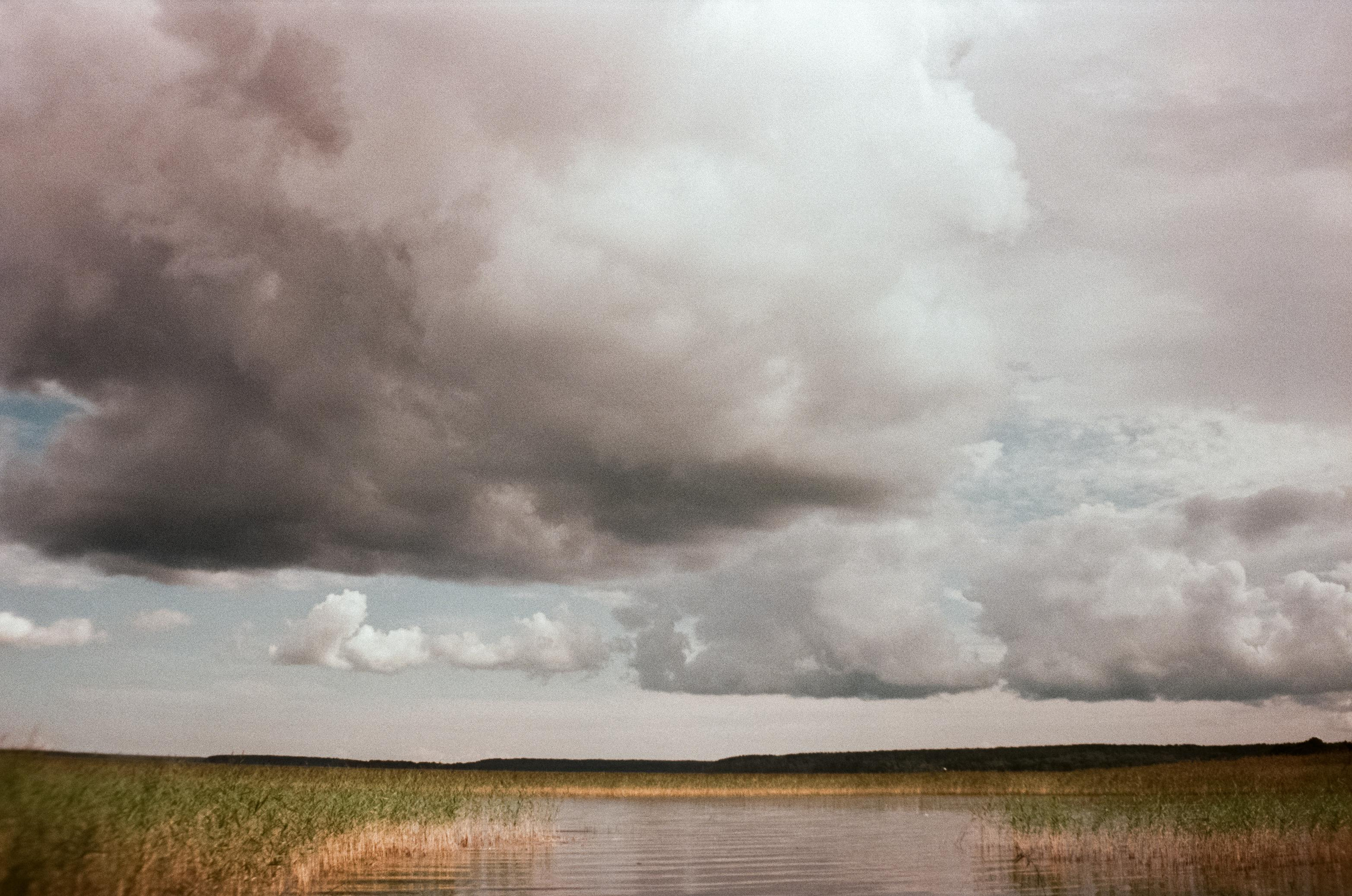 Озеро Отрадное, снятое на просроченную пленку