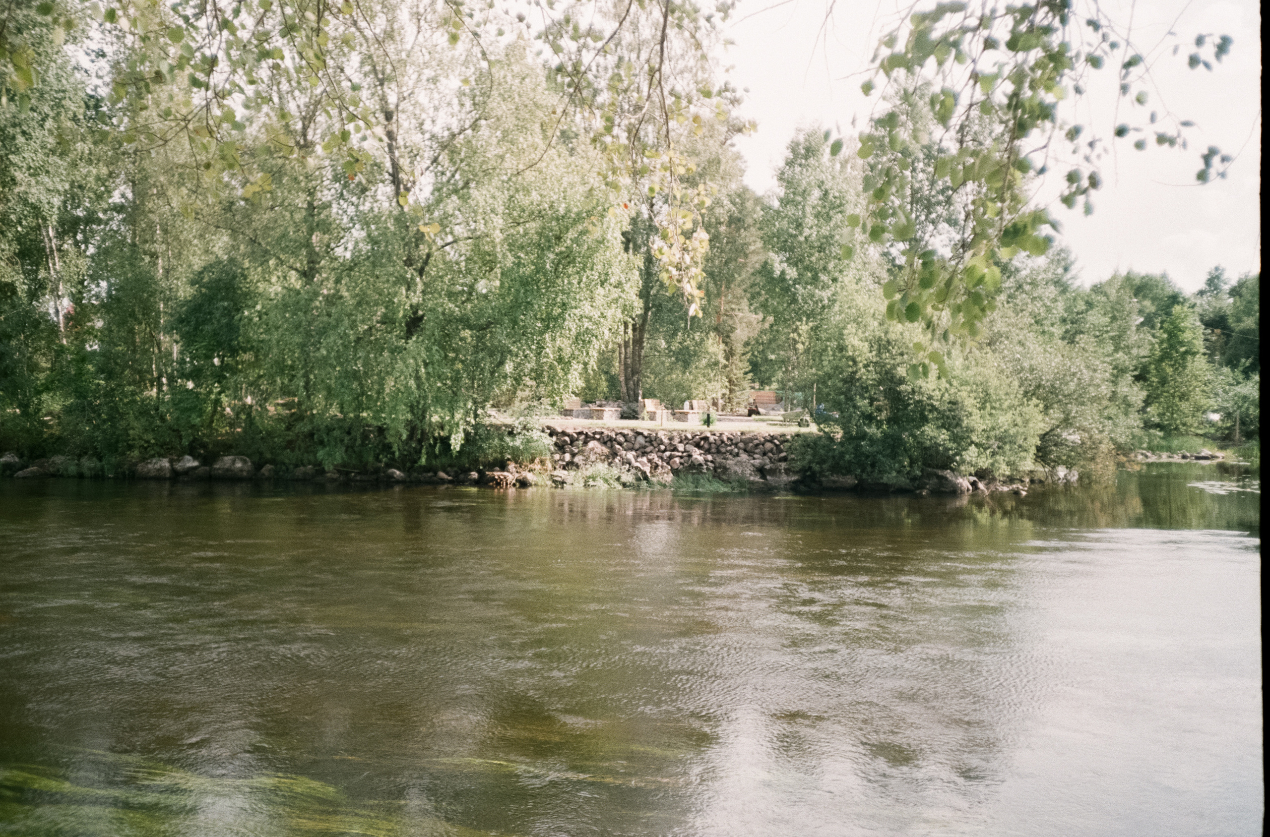 Остров Валаам и остров Каменистый на Cinestill 400D