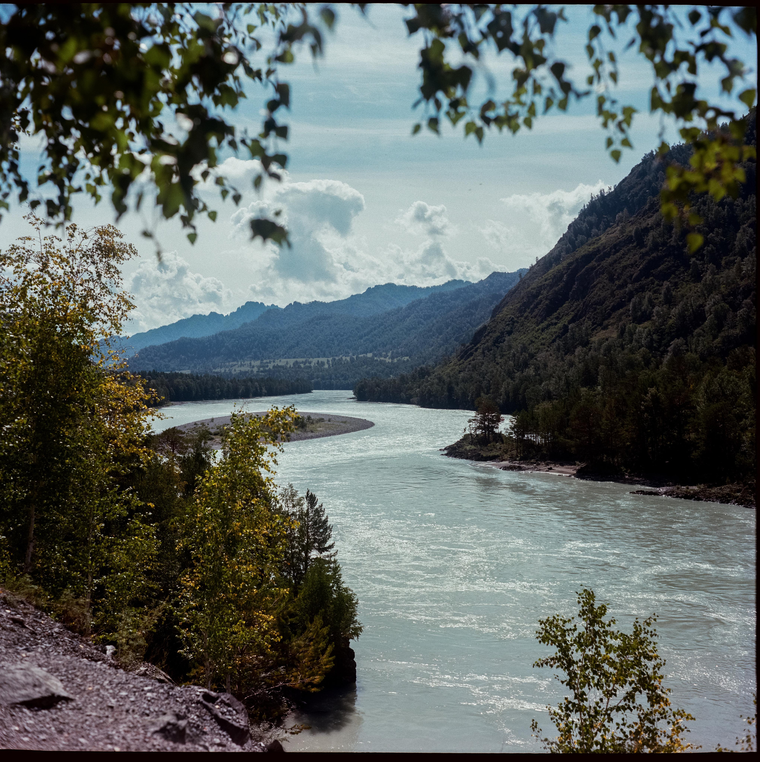Чемальский тракт на фотопленку