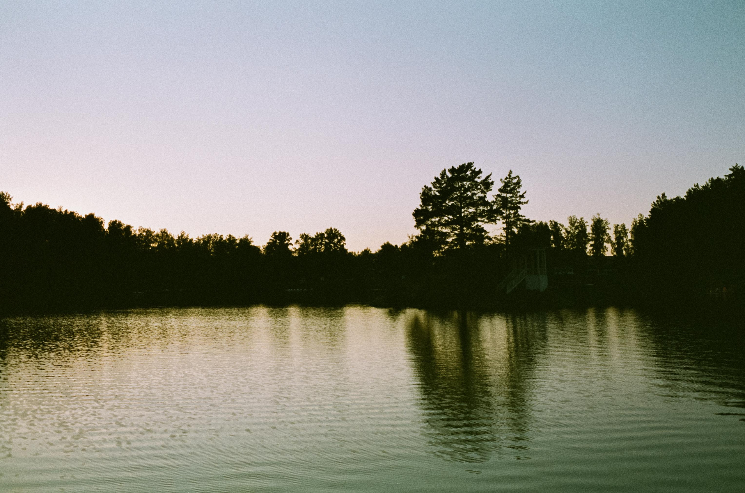 Бирюзовая Катунь на фотопленку