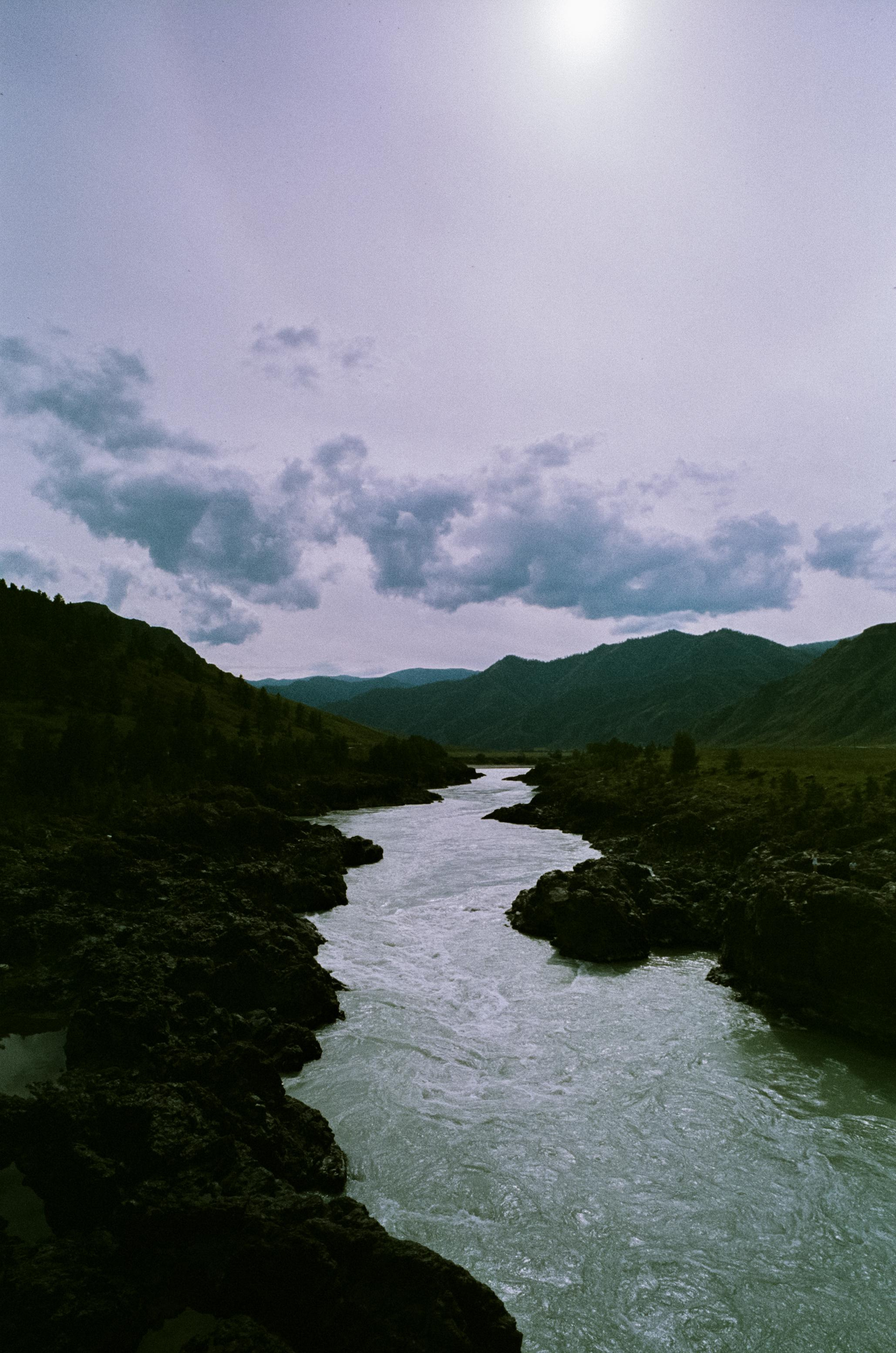 Ороктойский мост на фотопленку