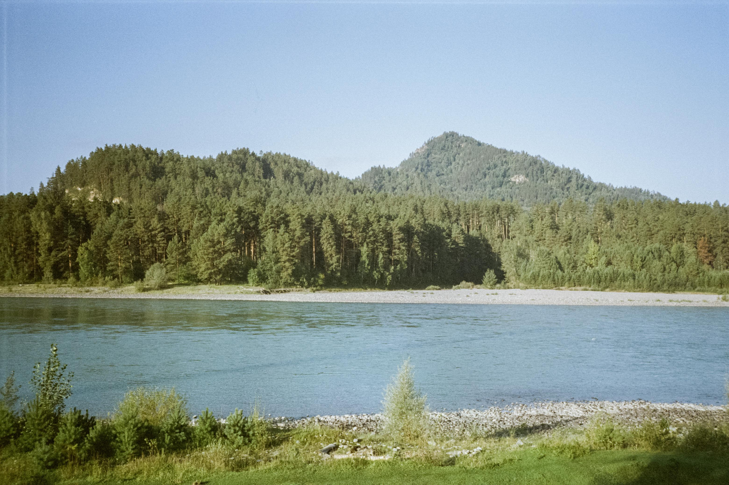 Закаты и восходы на базе Бережок / Fuji Eterna 500T / Revue 35CC