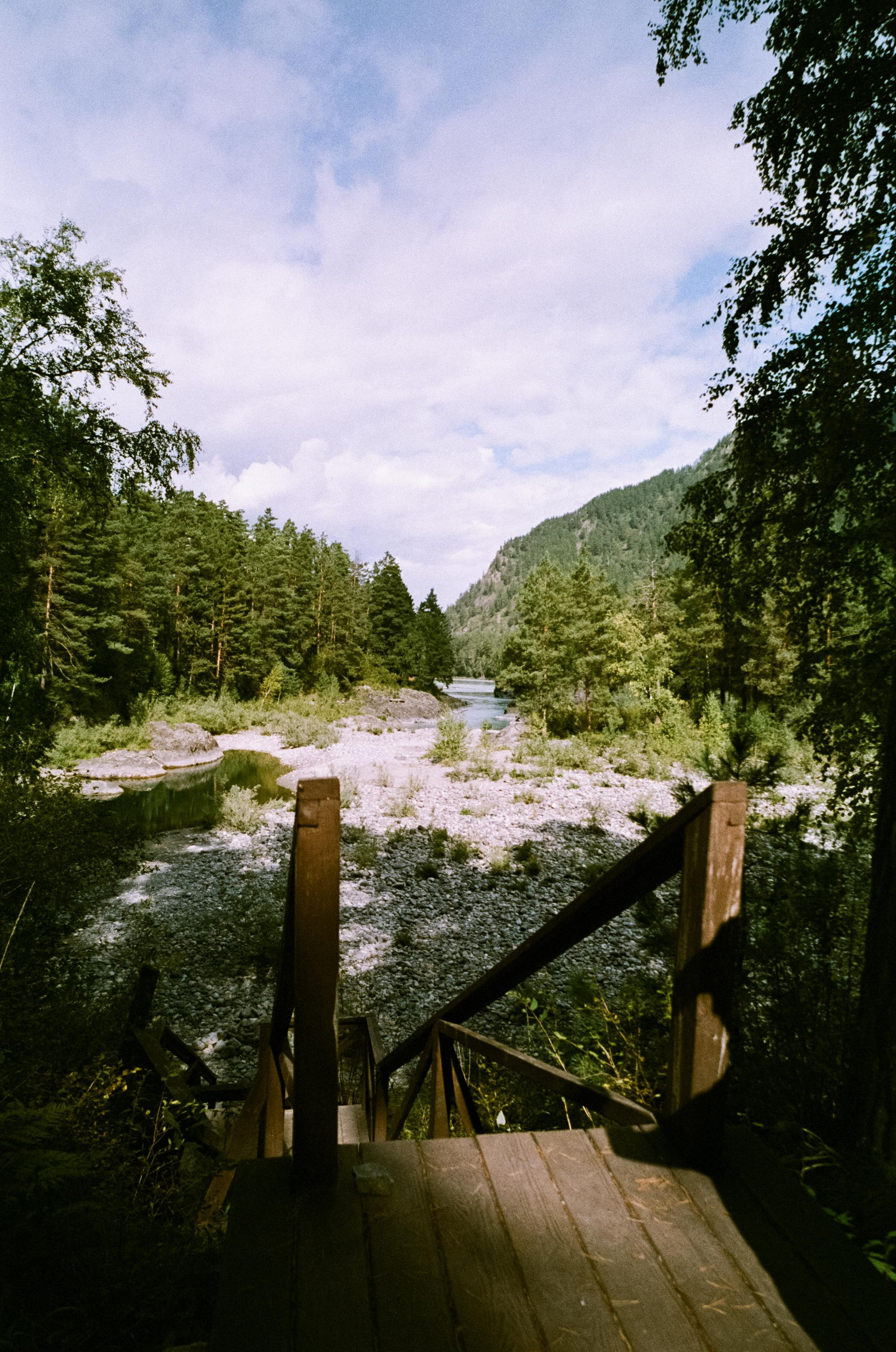 Катуньские ванночки / Agfacolor pro 200 (просрочка) / Contax G1 Carl Z