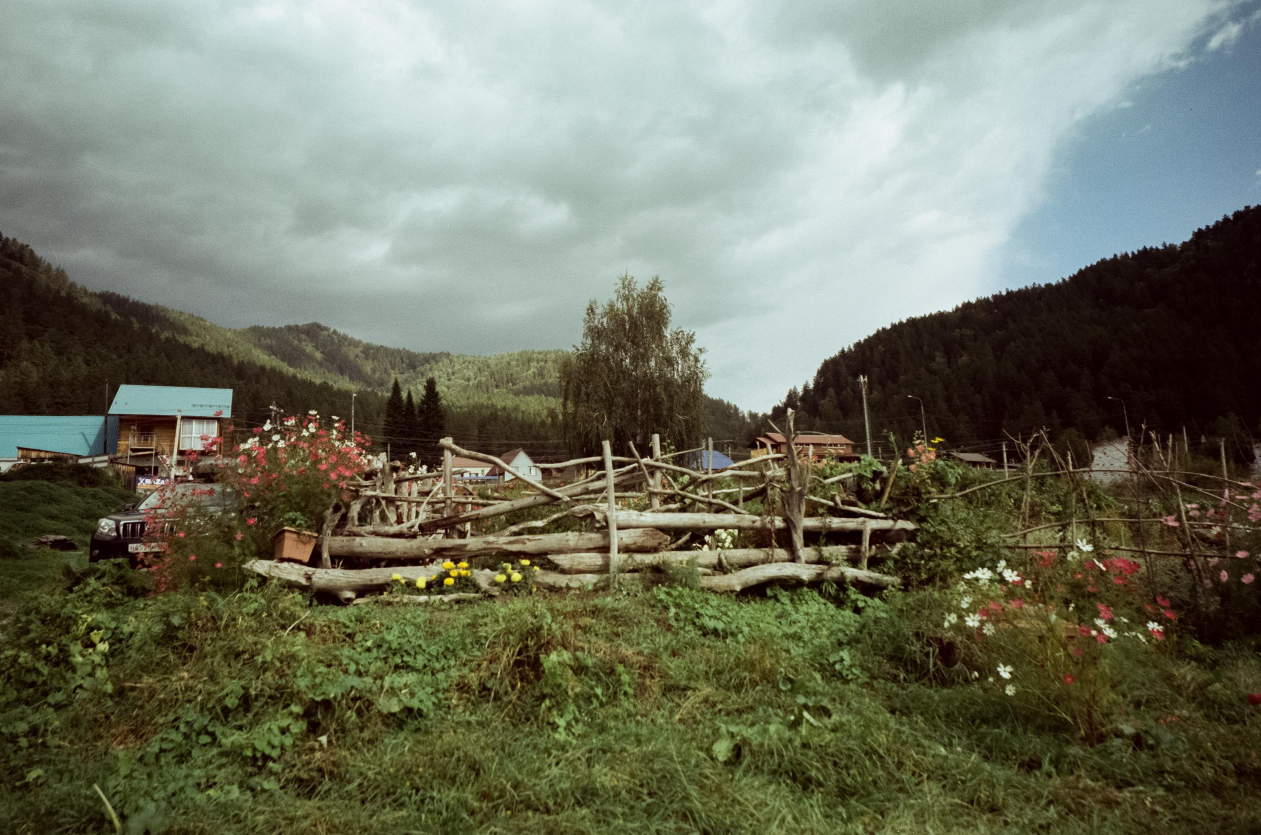 Отпуск на Алтае, Манжерок, р. Катунь в сентябре 2023 года