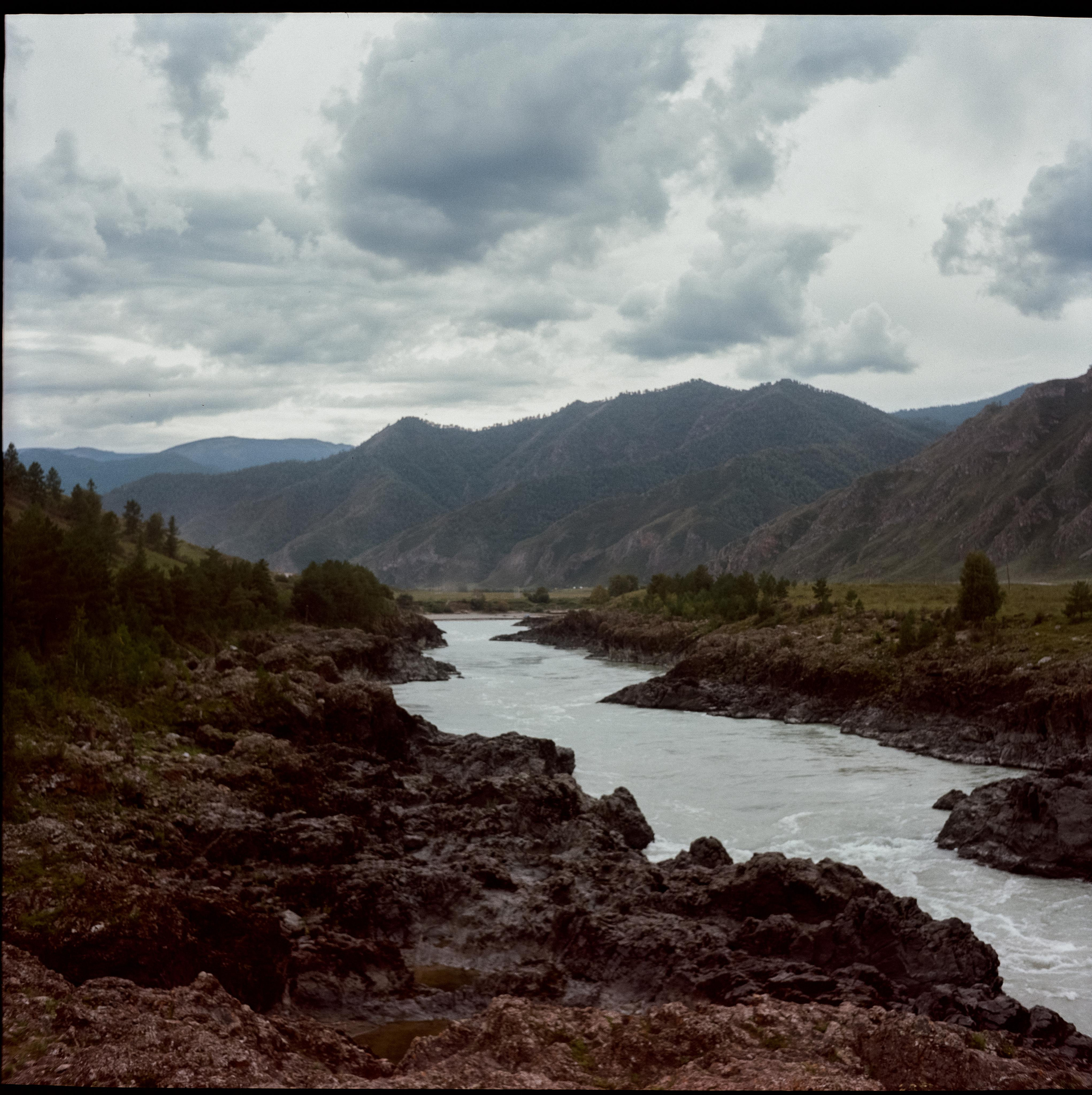 Ороктойский мост на фотопленку