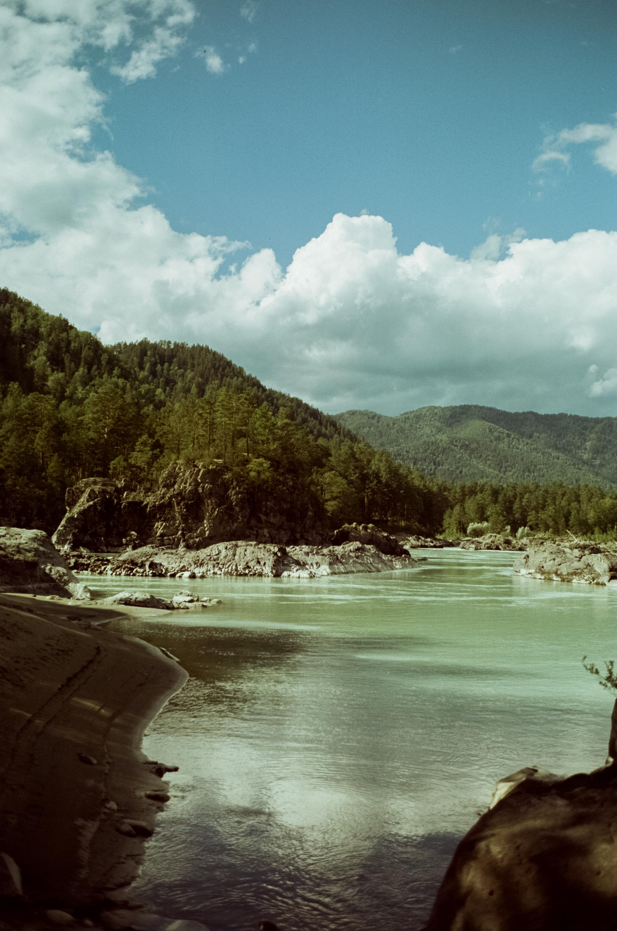 Самые красивые места Чемальского тракта на фотопленку