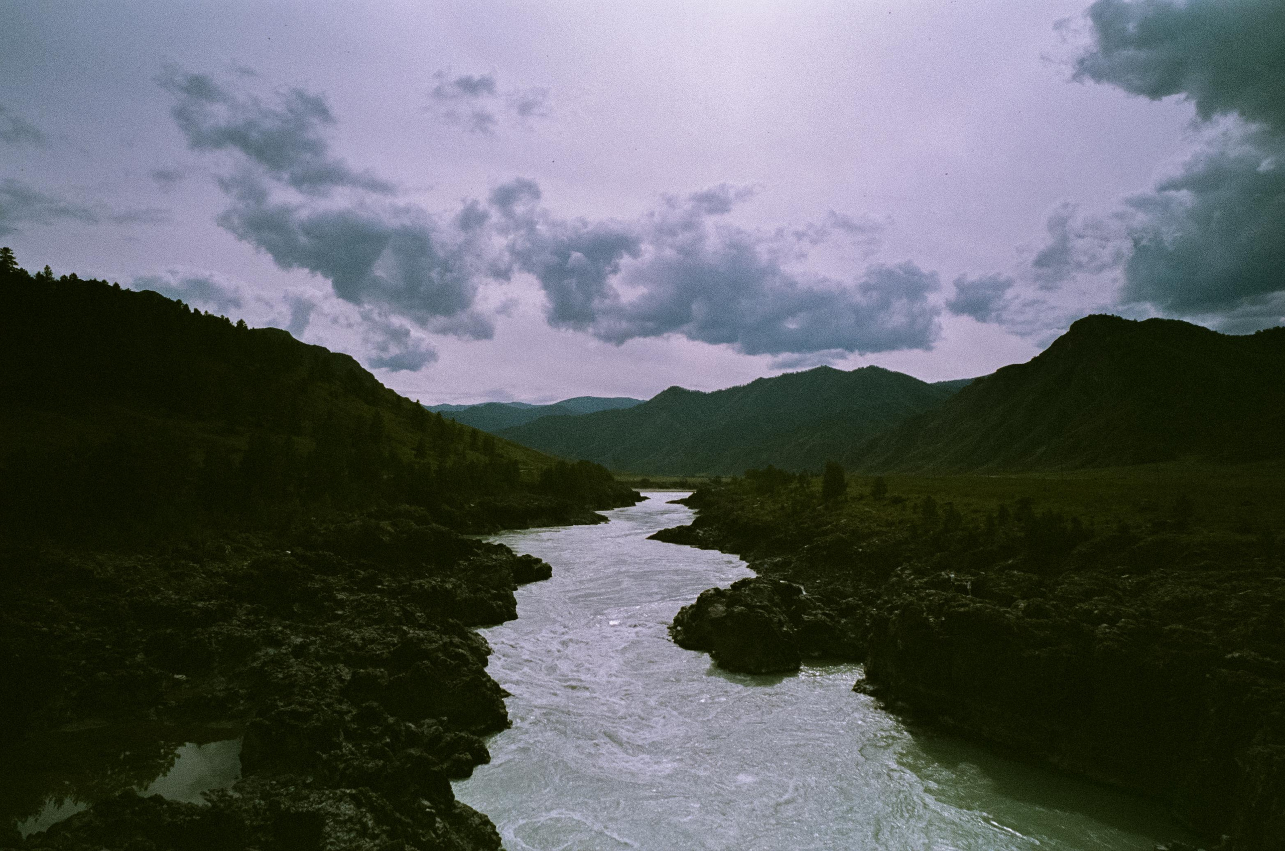 Ороктойский мост на фотопленку