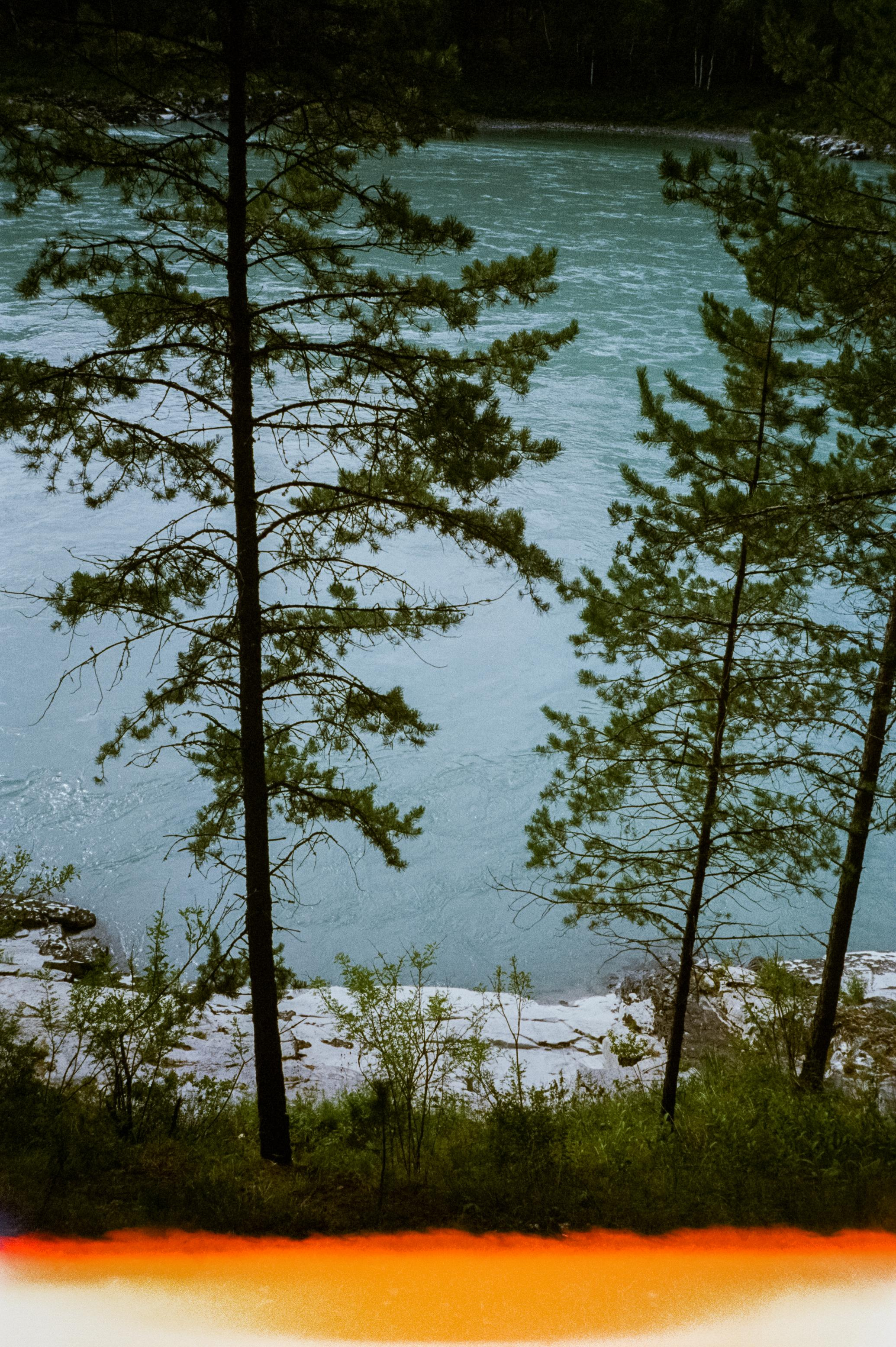 Закаты и восходы на базе Бережок / Fuji Eterna 500T / Revue 35CC