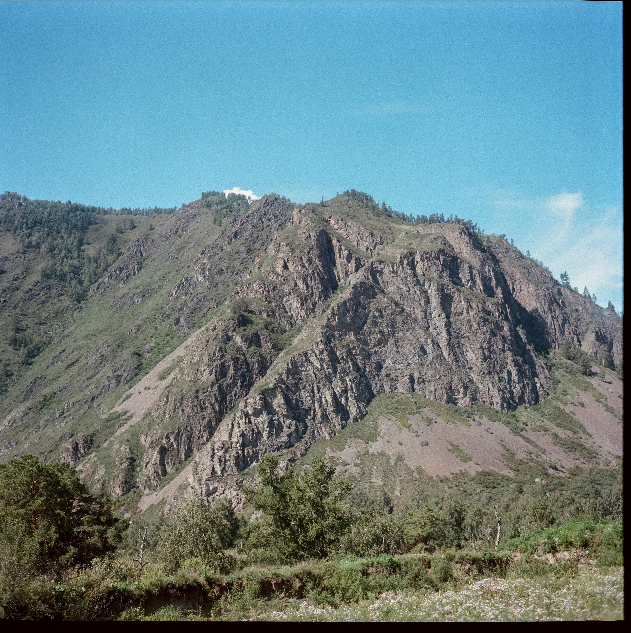 река Катунь на фотопленку