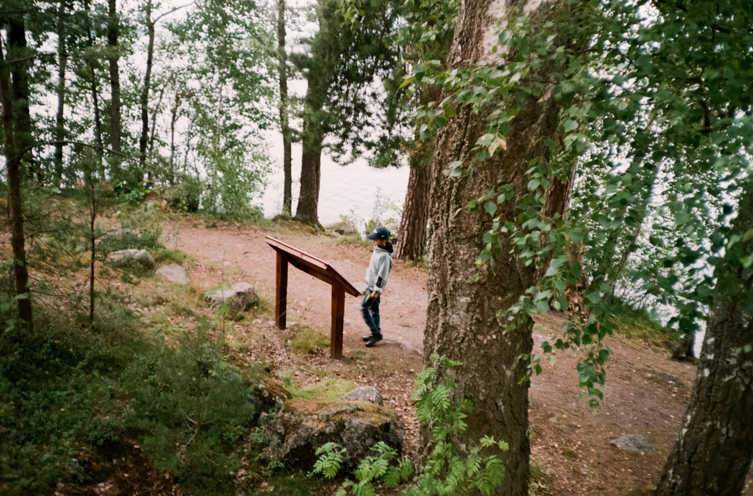 Остров Валаам и остров Каменистый на Cinestill 400D